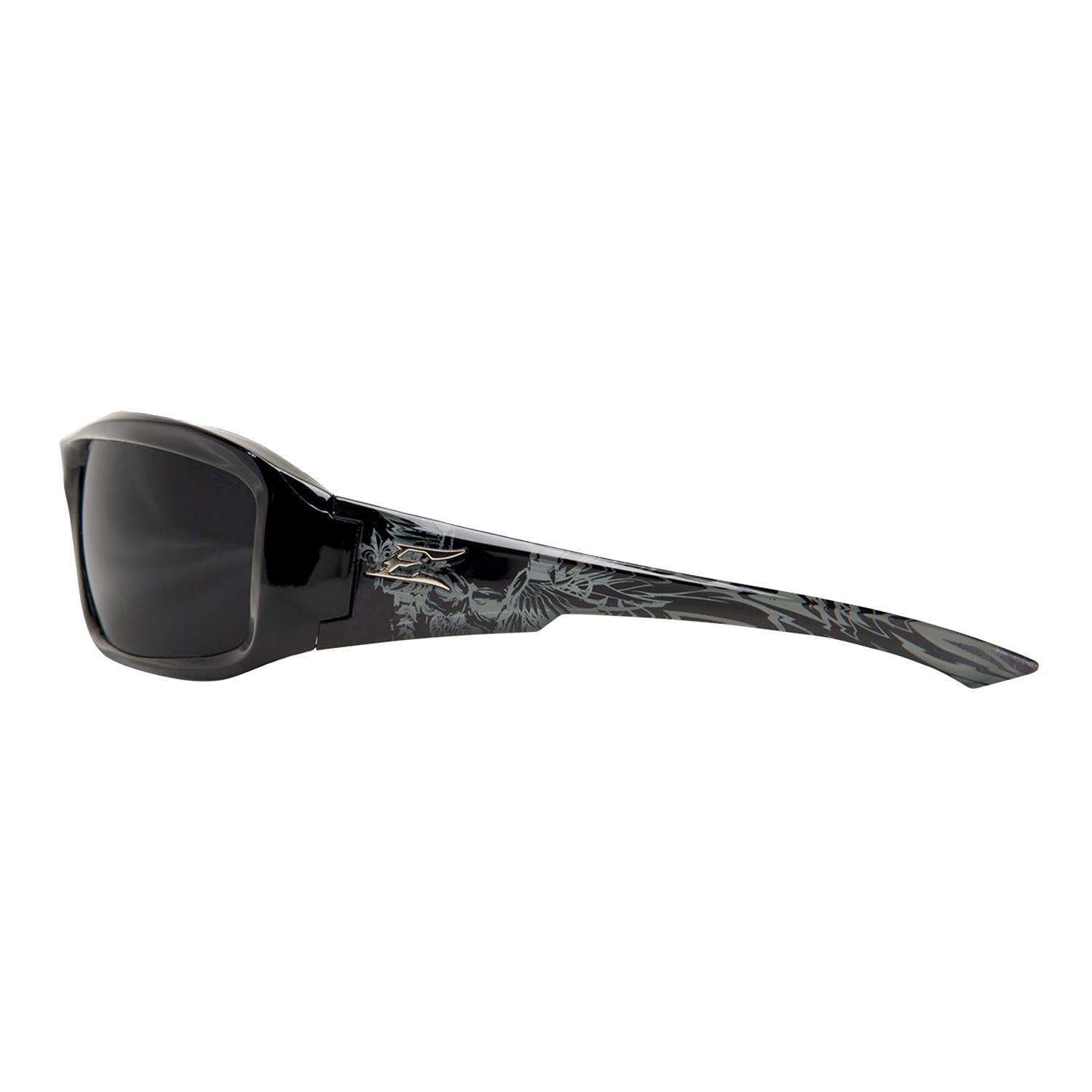 Brazeau Skull - Black and Grey Skull Frame/Smoke Lenses