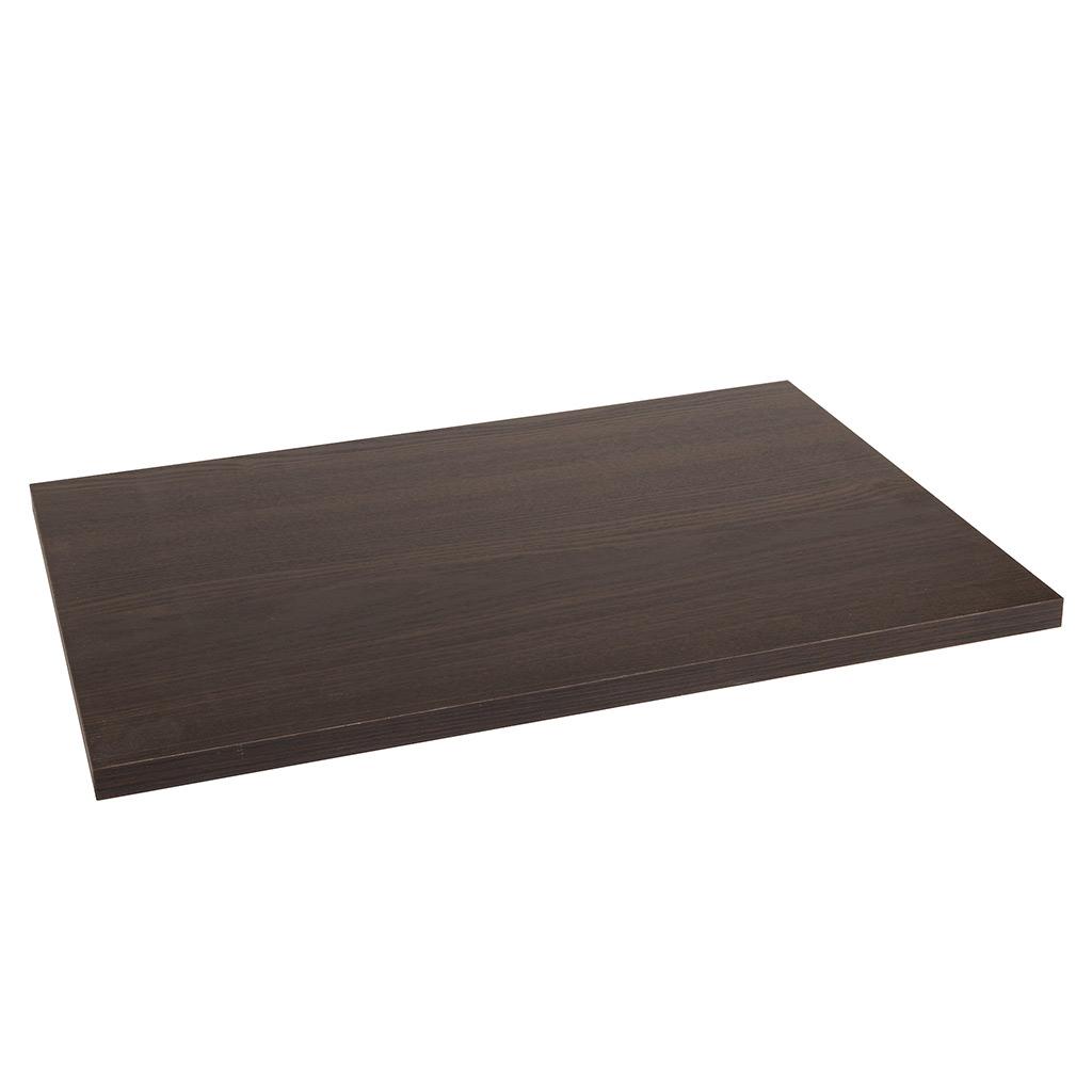 Tablette en bois 16 x 23 x 3/4 po Closet Culture expresso