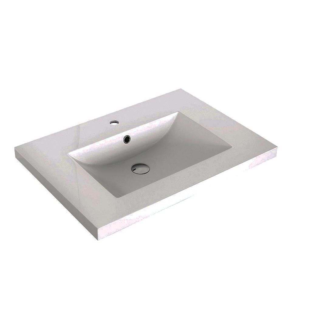Wave Basin 31" x 22" 4" Centre