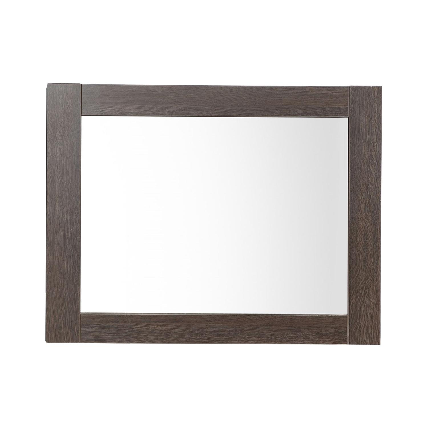 30" Relax Alamo Oak Mirror