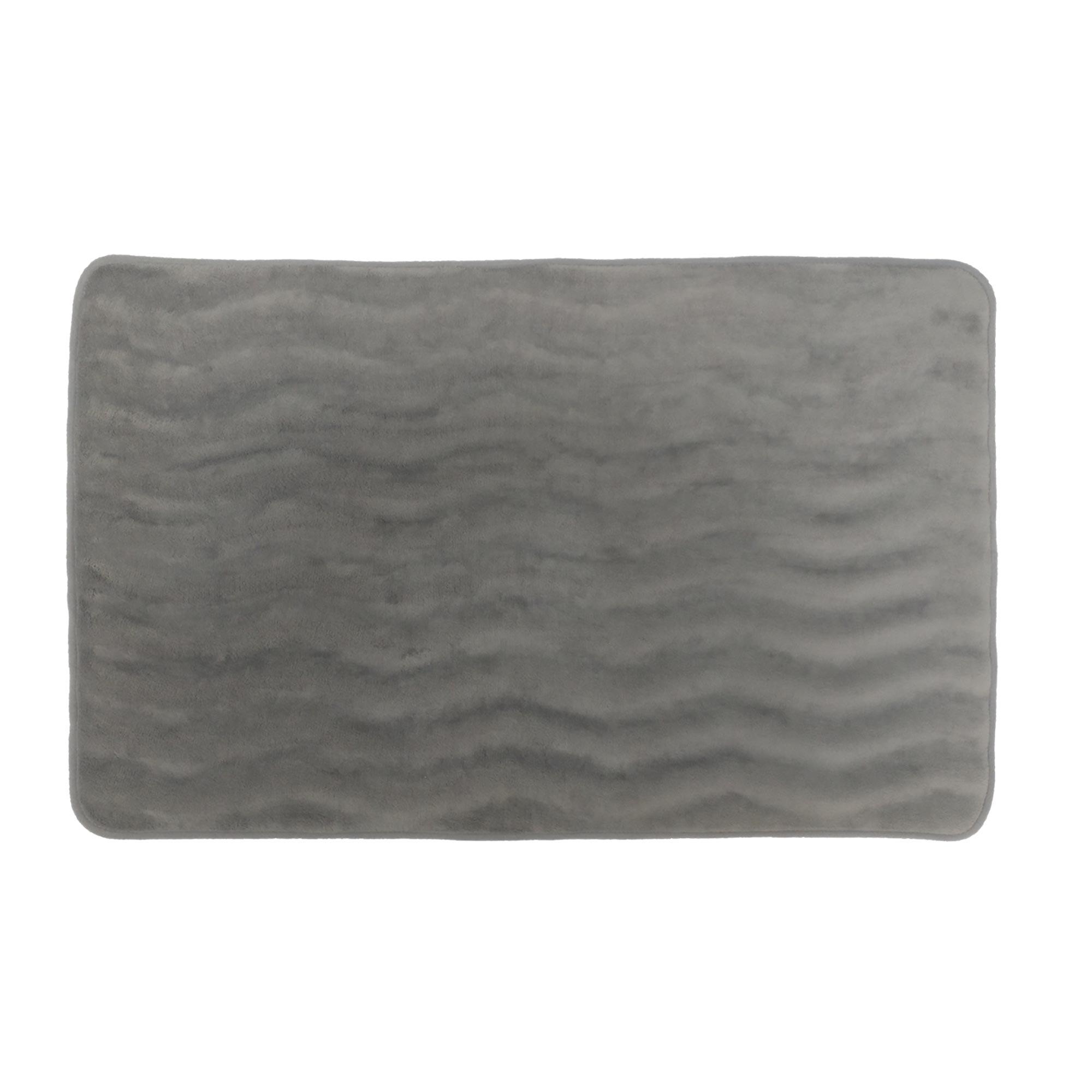 Tapis de bain en mousse à mémoire 20 x 32 po