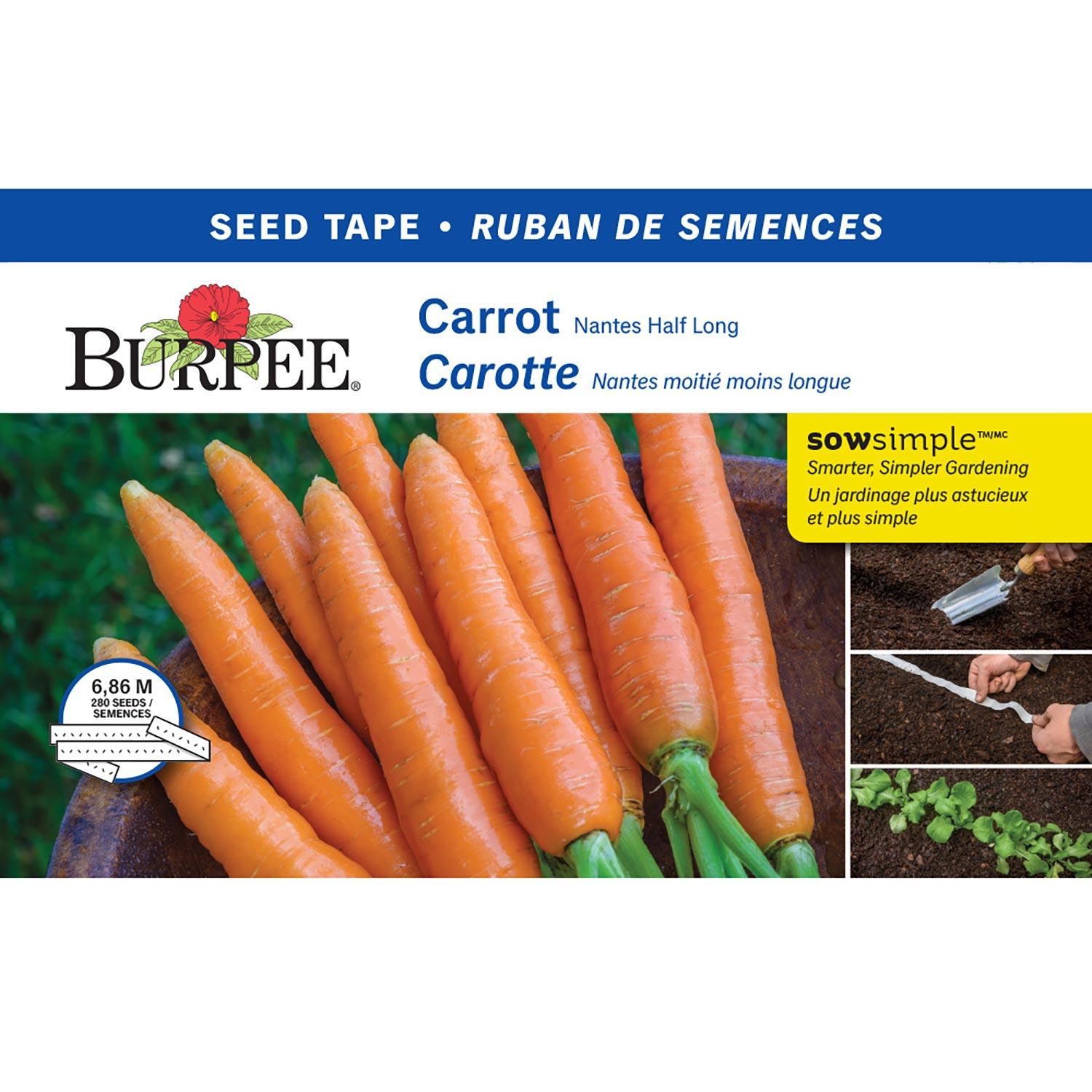 Assortiment de semences de légumes Burpee