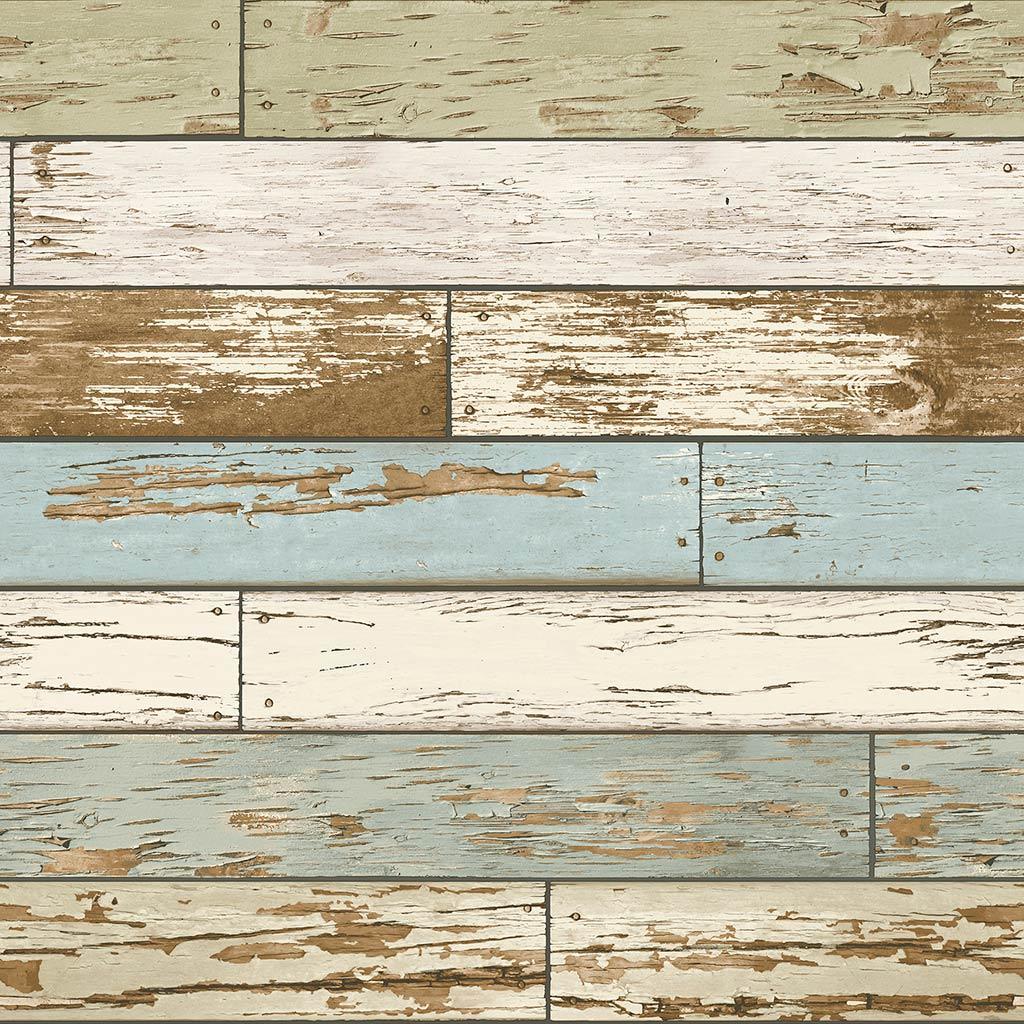 Papier peint autoadhésif bois rétro Old Salem
