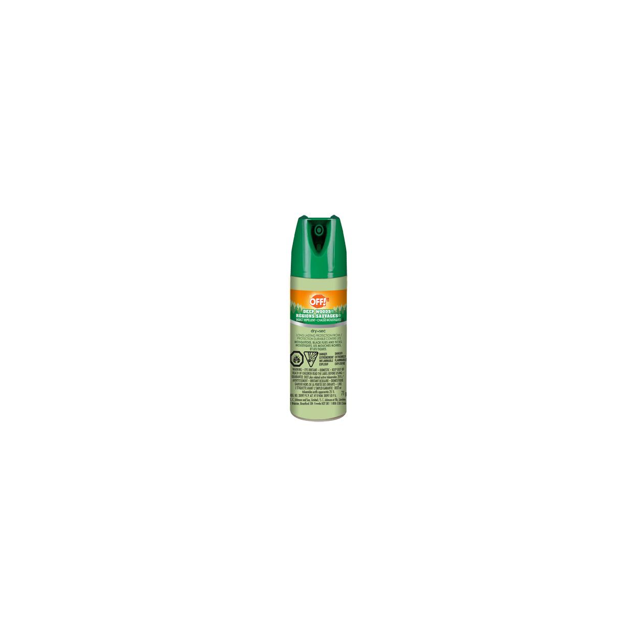 Off Deep Wood Insect Repellent Dry