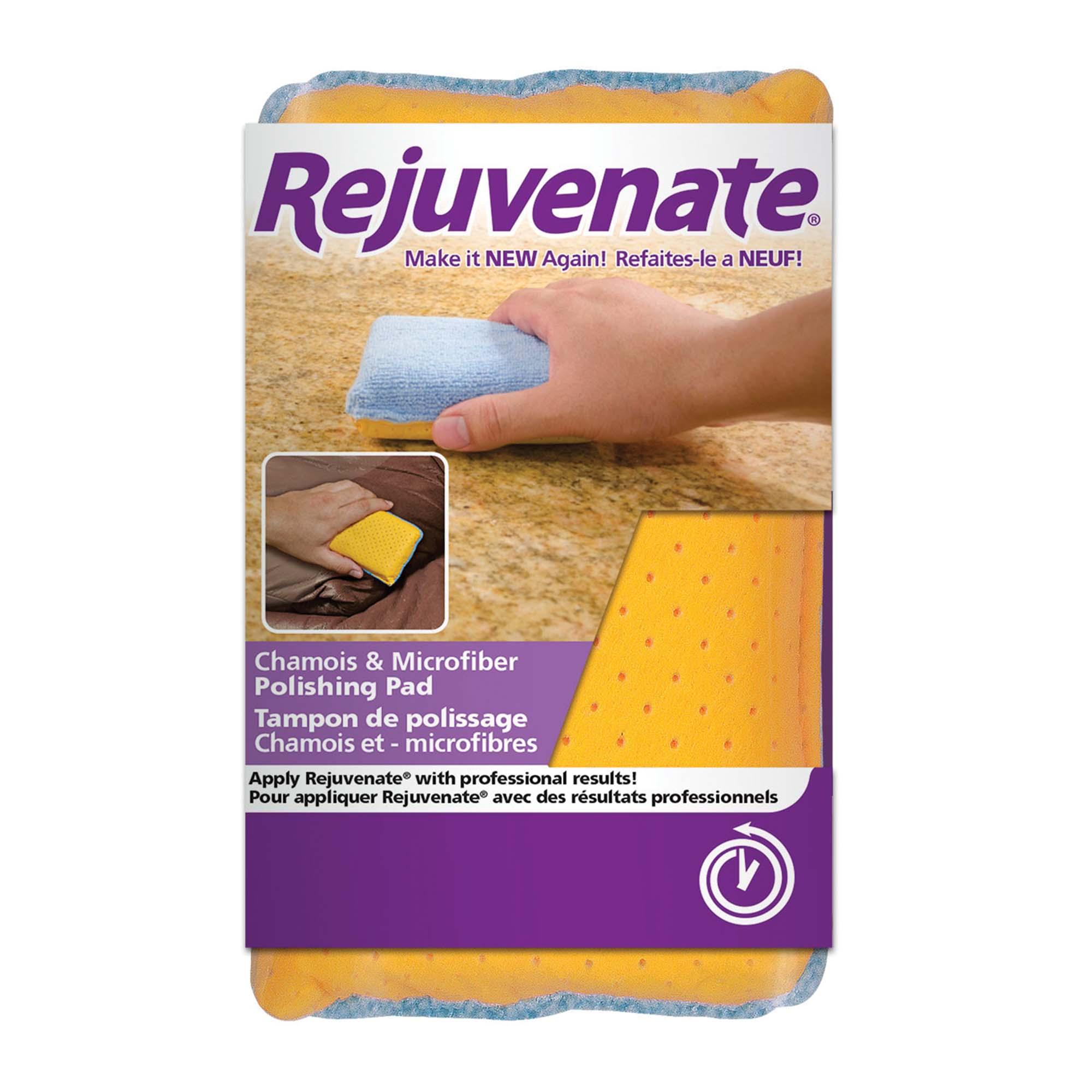 Tampon de polissage chamois et microfibres Rejuvenate