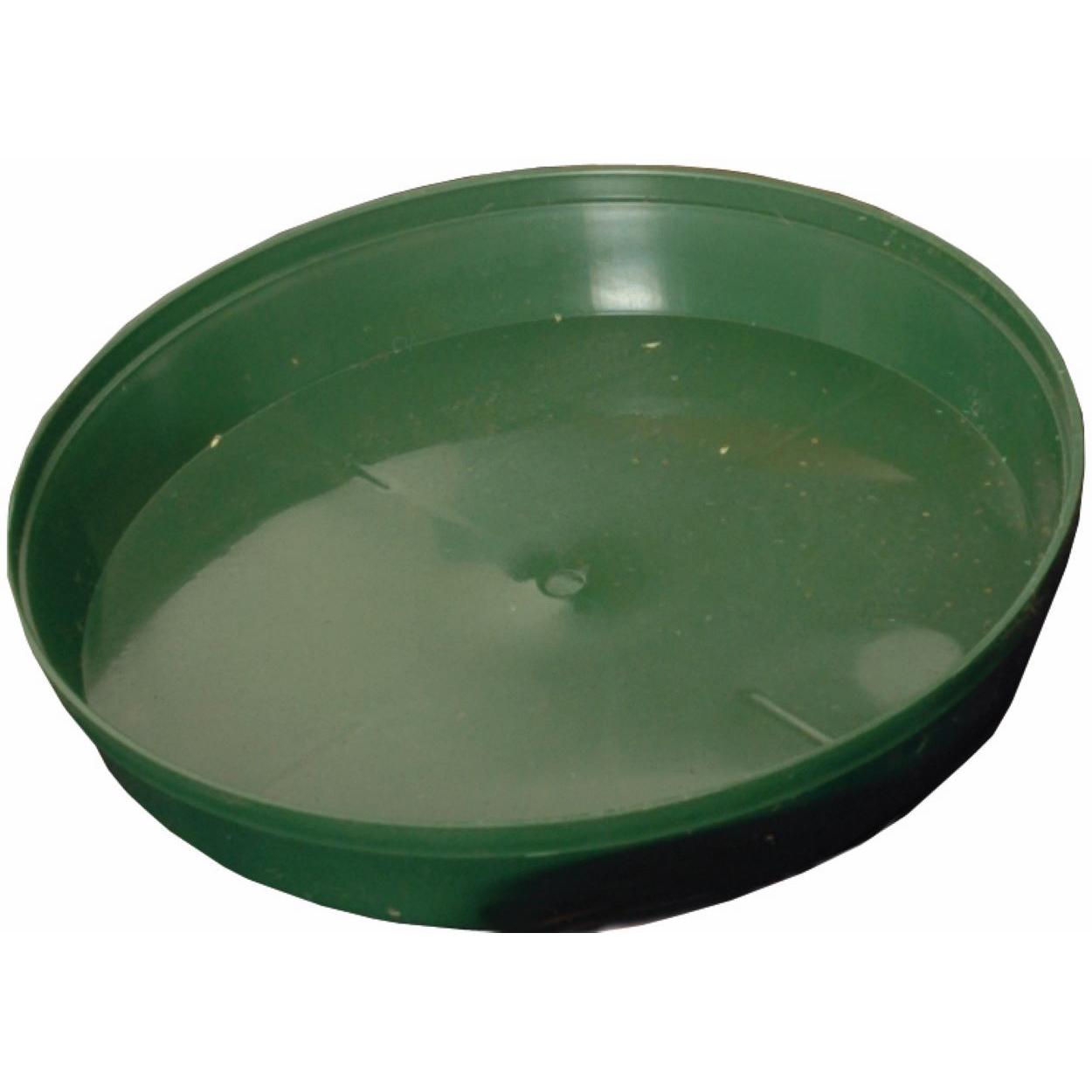8" Green Round Saucer