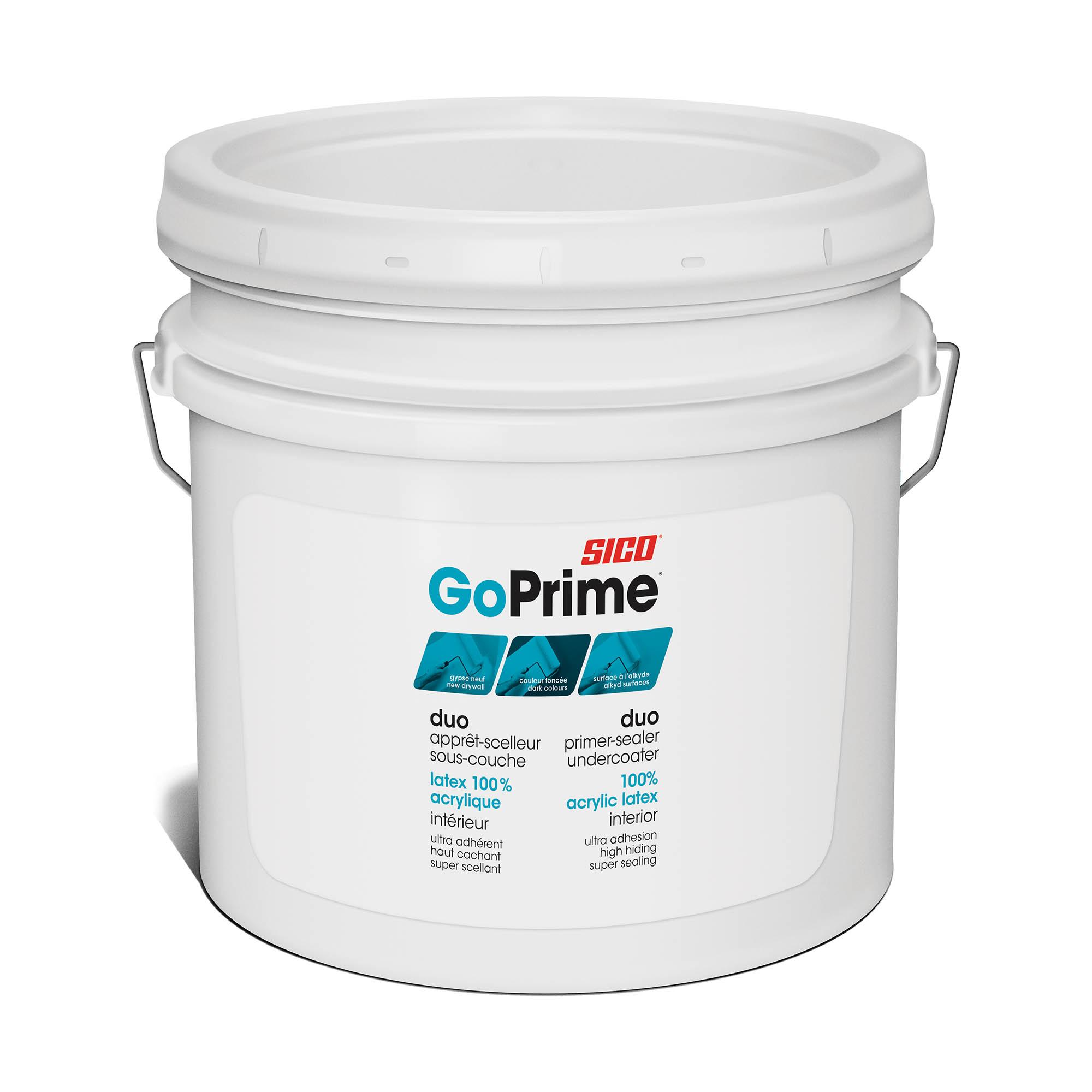 Apprêt intérieur Go Prime Duo Sico, seau valeur 2 gallons