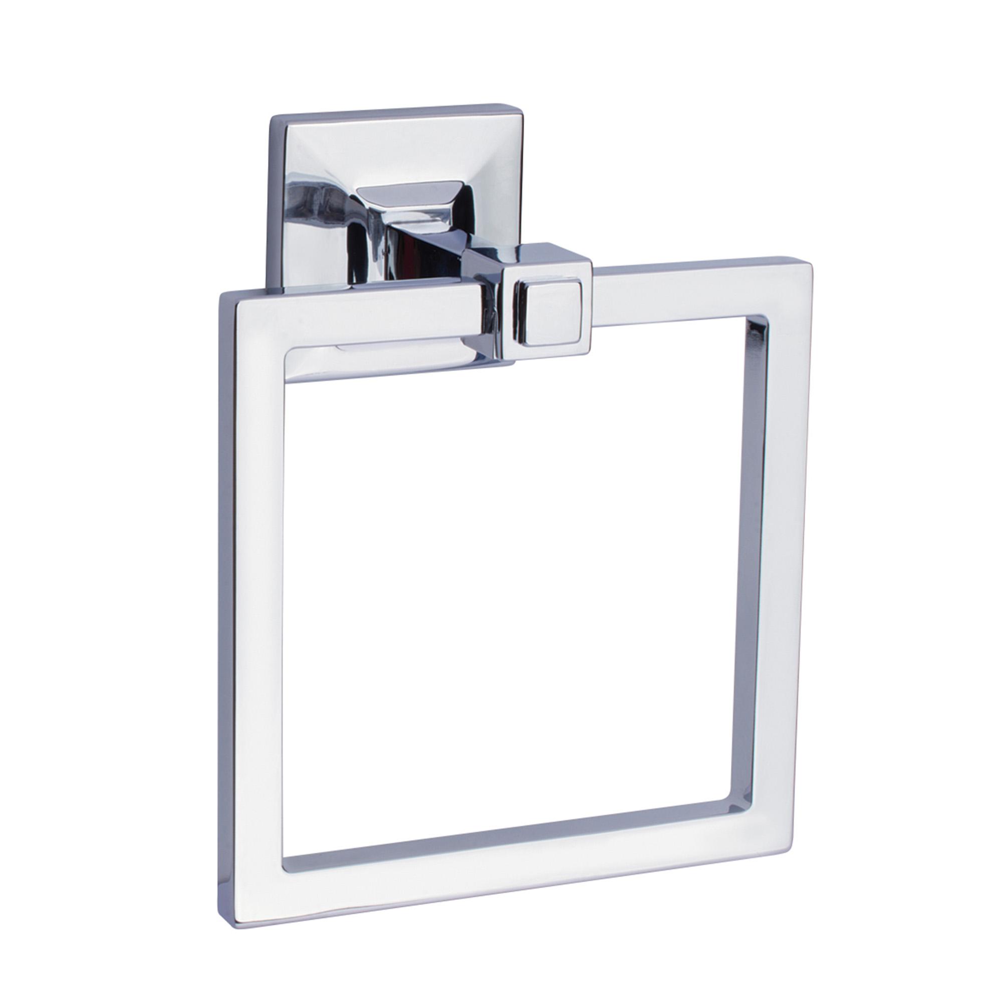 Pure Poetry Chrome Towel Ring
