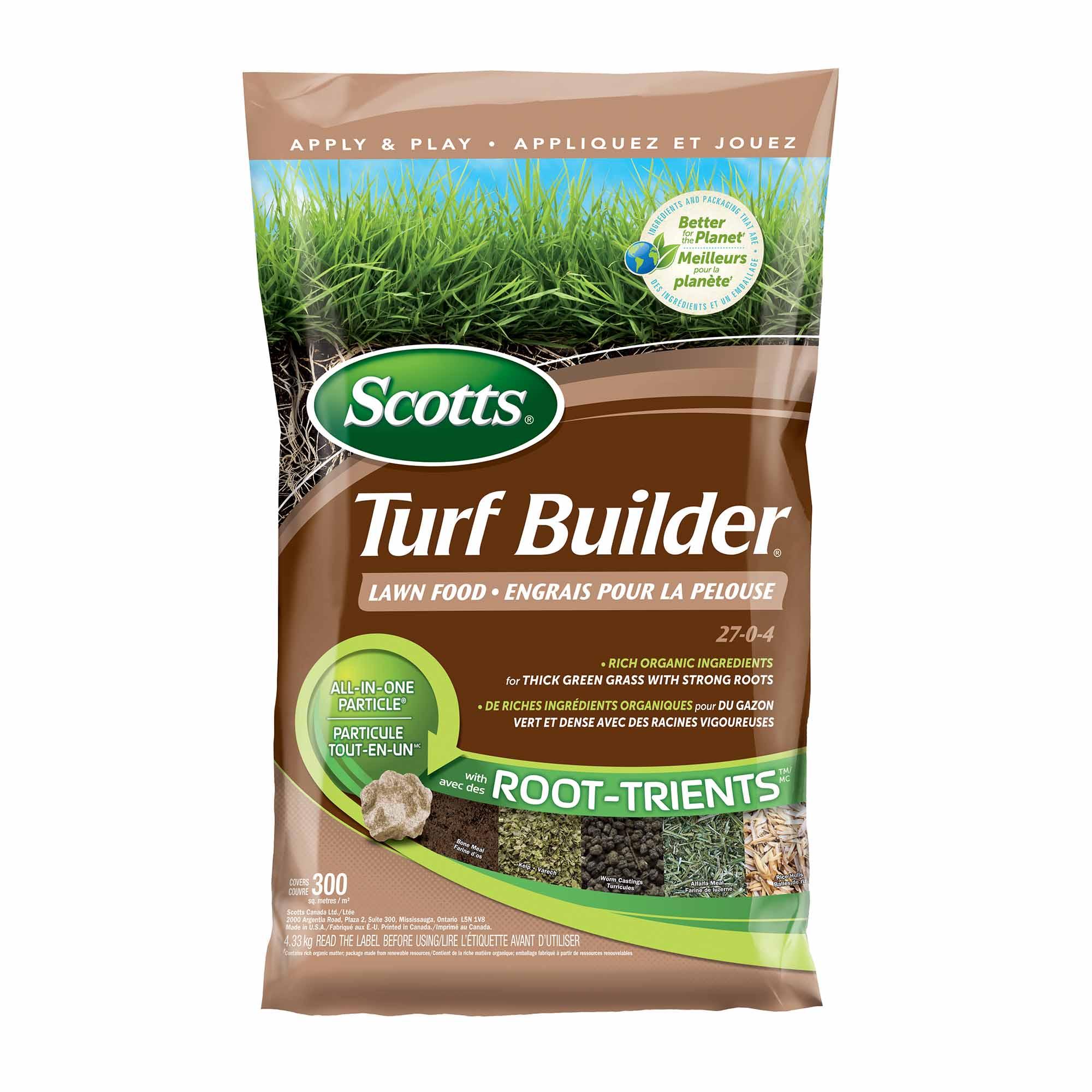 Engrais à pelouse Turf Builder avec Root-trients