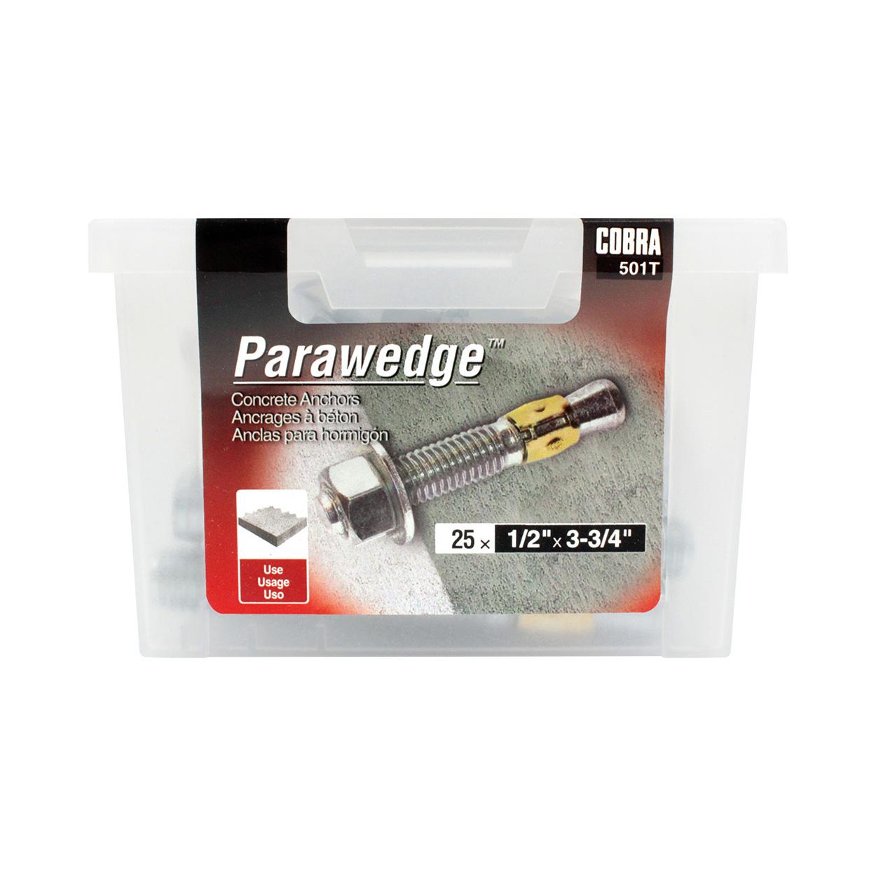Gorge verticale 1/2 x 3 3/4 po