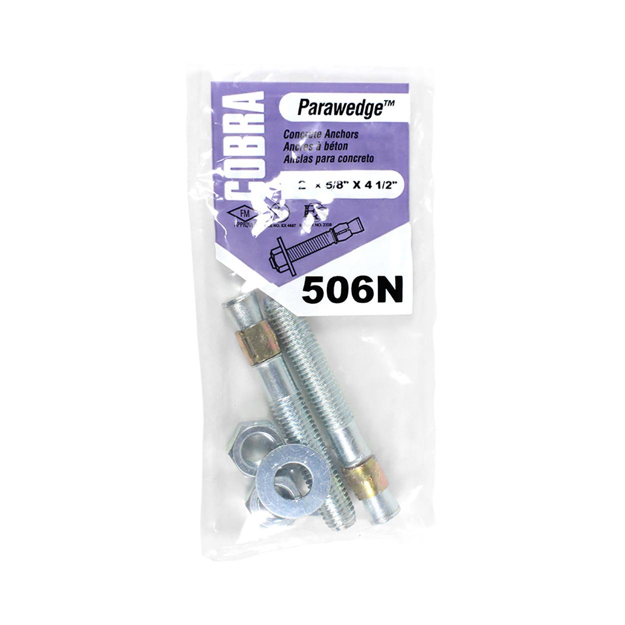 Gorge verticale 5/8 x 4 1/2 po