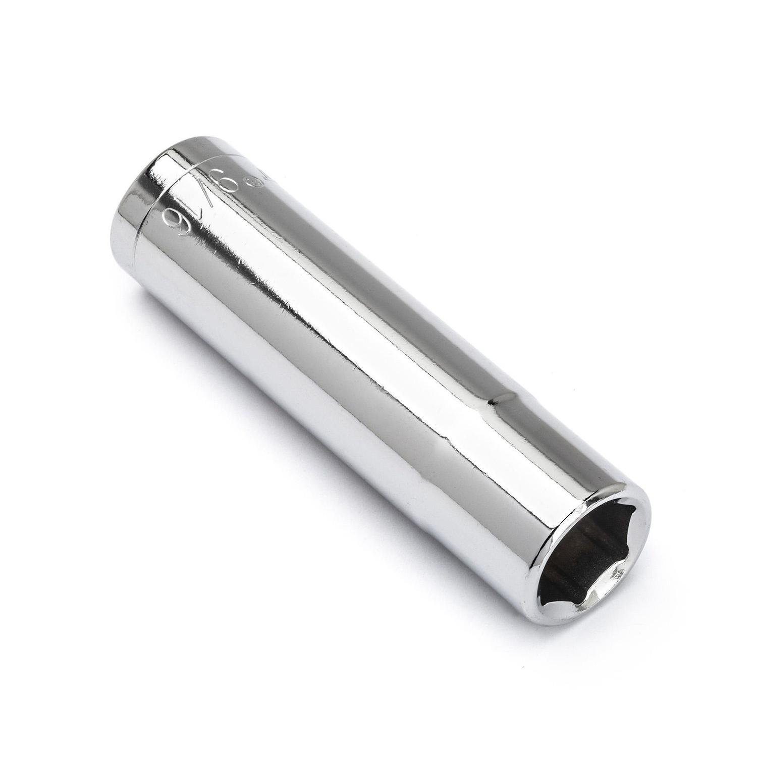 1/2 Inch Drive, 9/16 Inch Deep Socket-6 Point