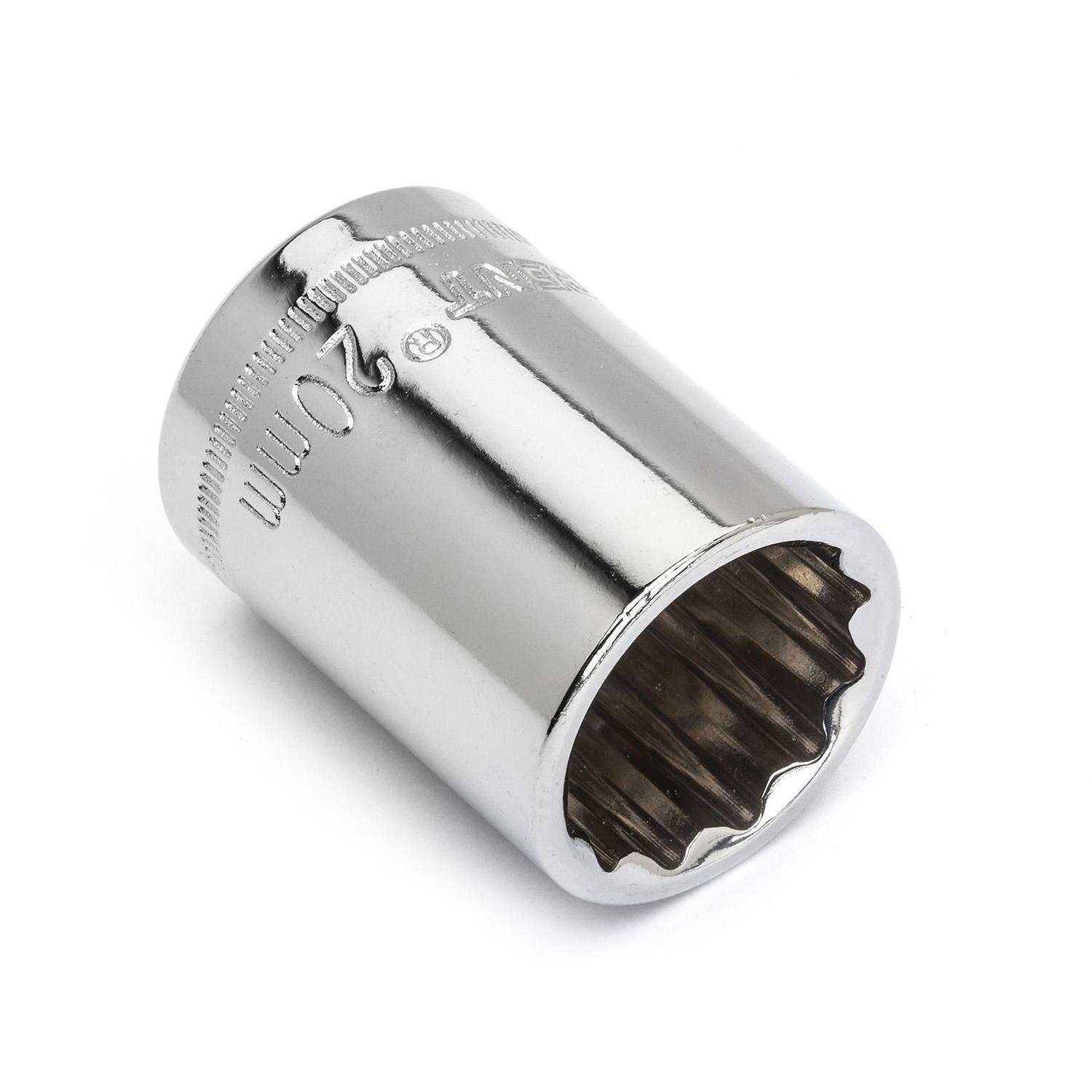 1/2 Inch Drive, 20 Mm Socket-12 Point