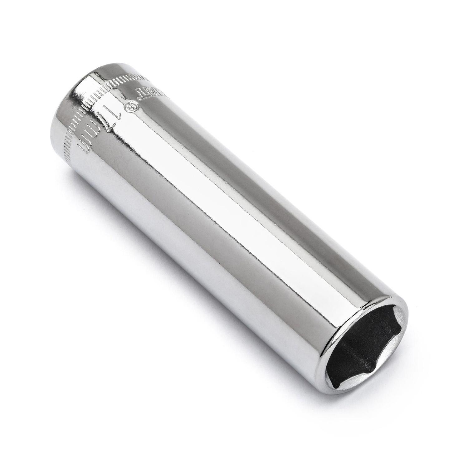 Douille profonde 17 mm, à entraîneur 1/2 po 6 points
