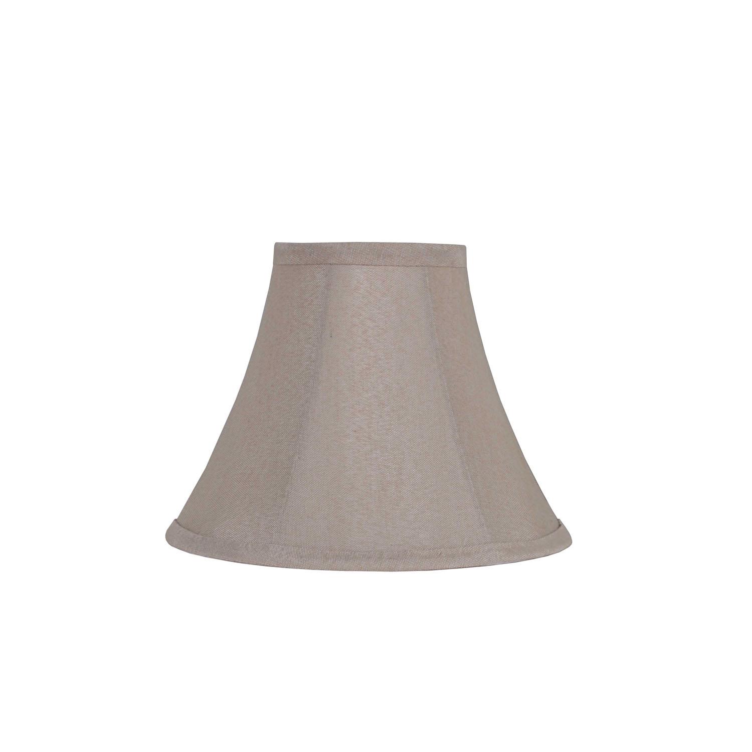 Abat-jour cloche classique, petit, beige