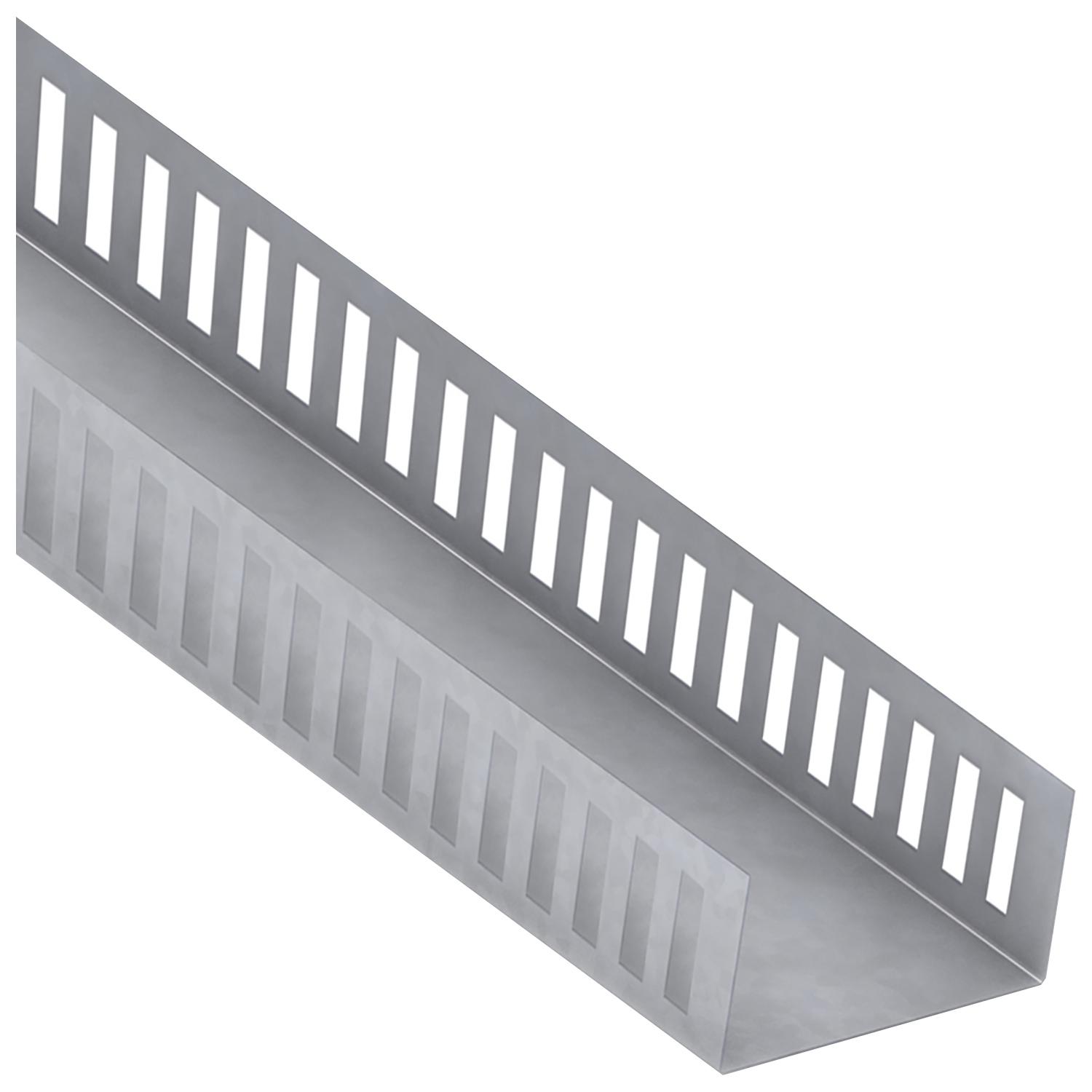 Slotted Track 25 Gauge 6" x 10'