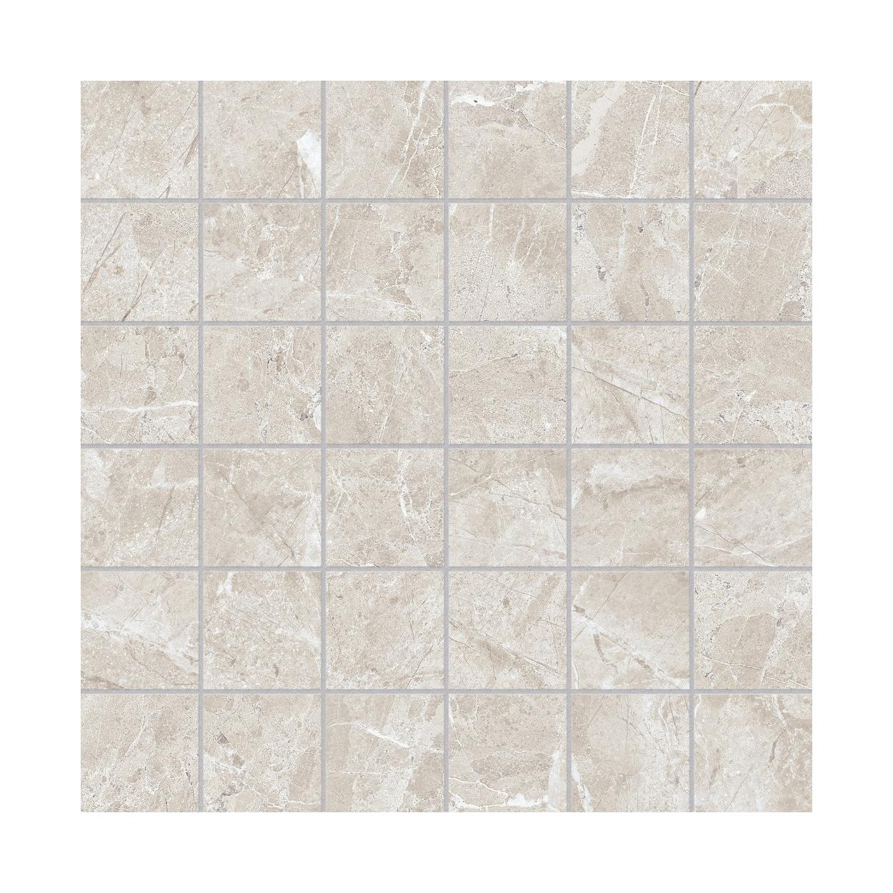 Mosaïque porcelaine h. définition 2 x 2 po ivoire Regency 11