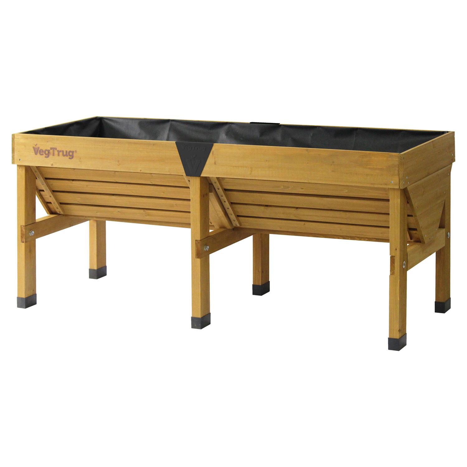 Raised Planter-Cedar 72"W x 32"H x 30"D