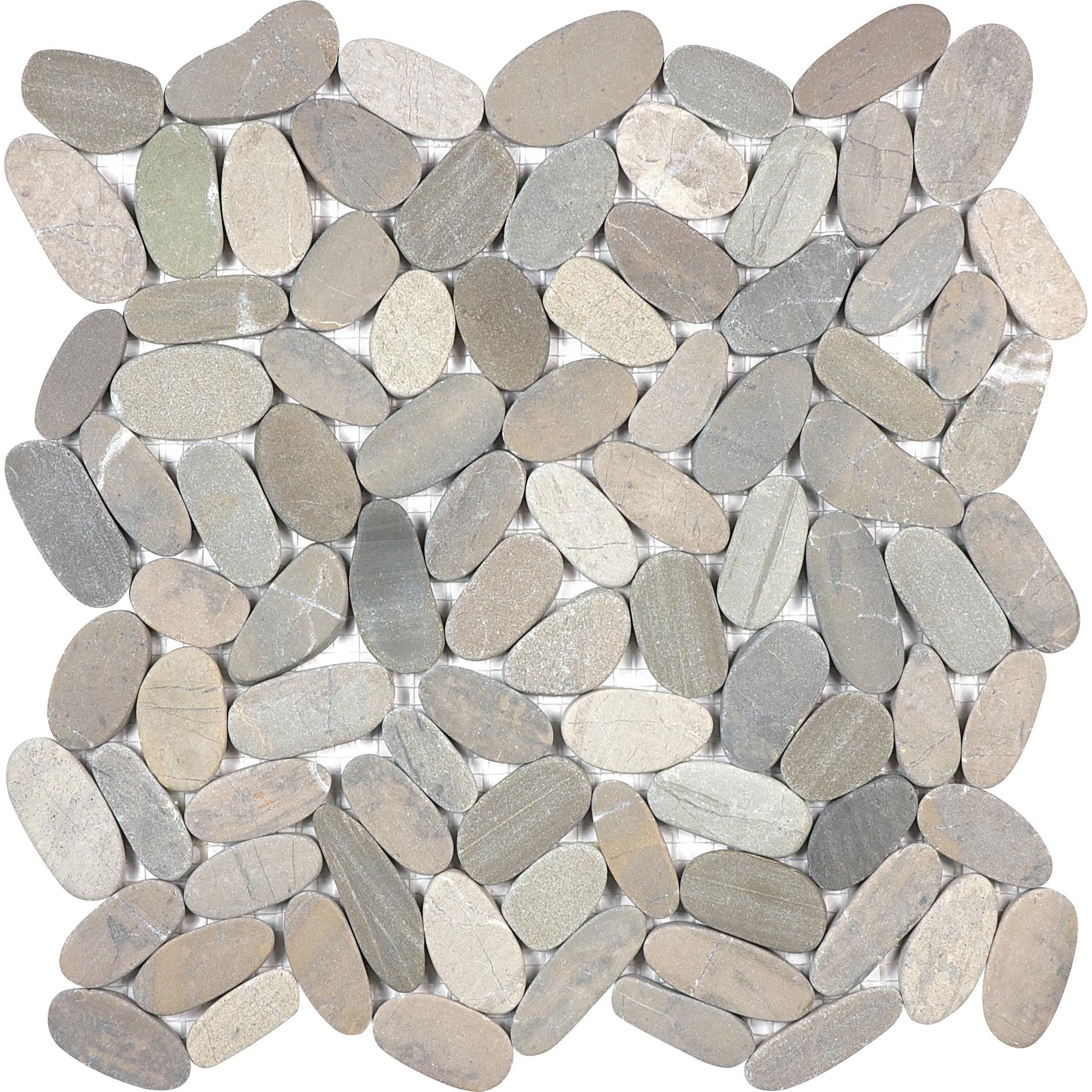 Mosaïques de galets plats Vitality mica 10 pi3/bte