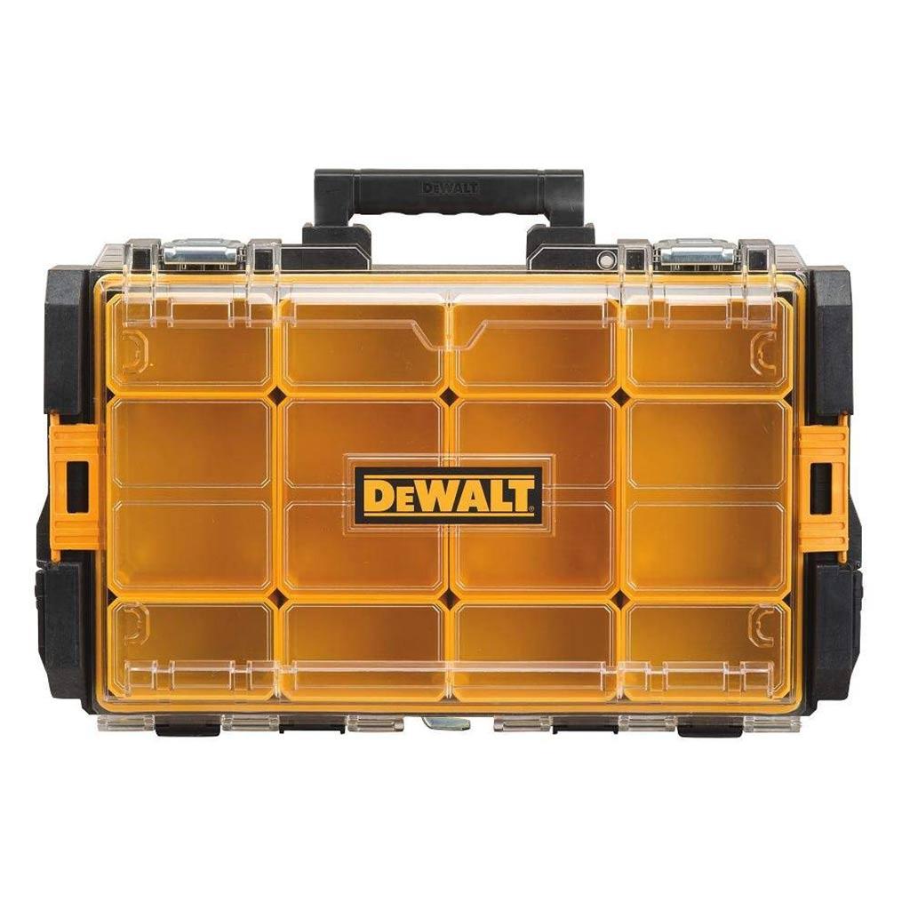 Organisateur Toughsystem DeWalt avec couvercle transparent