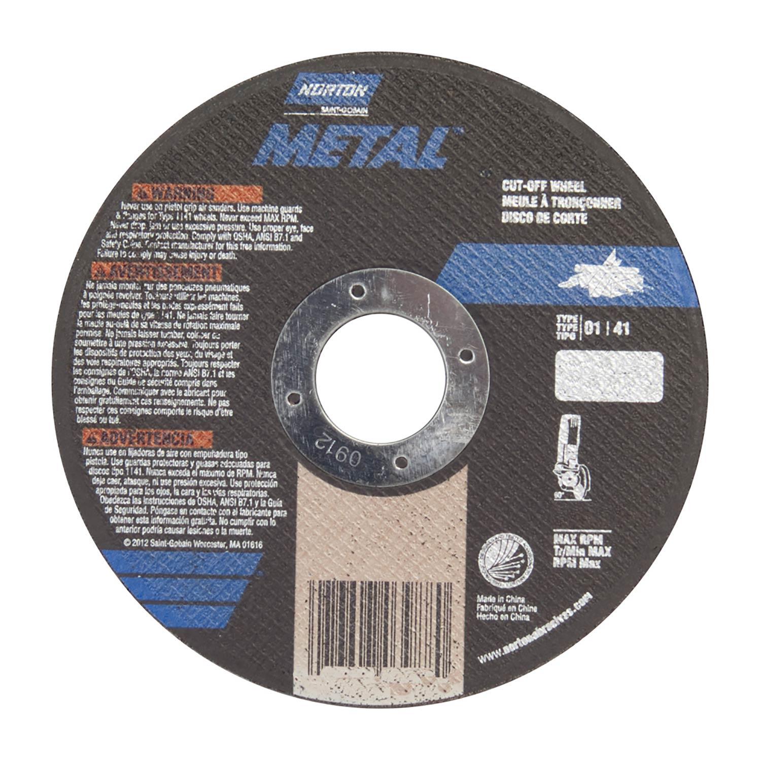 4" x .040" x 5/8 Metal Cut-Off Blade