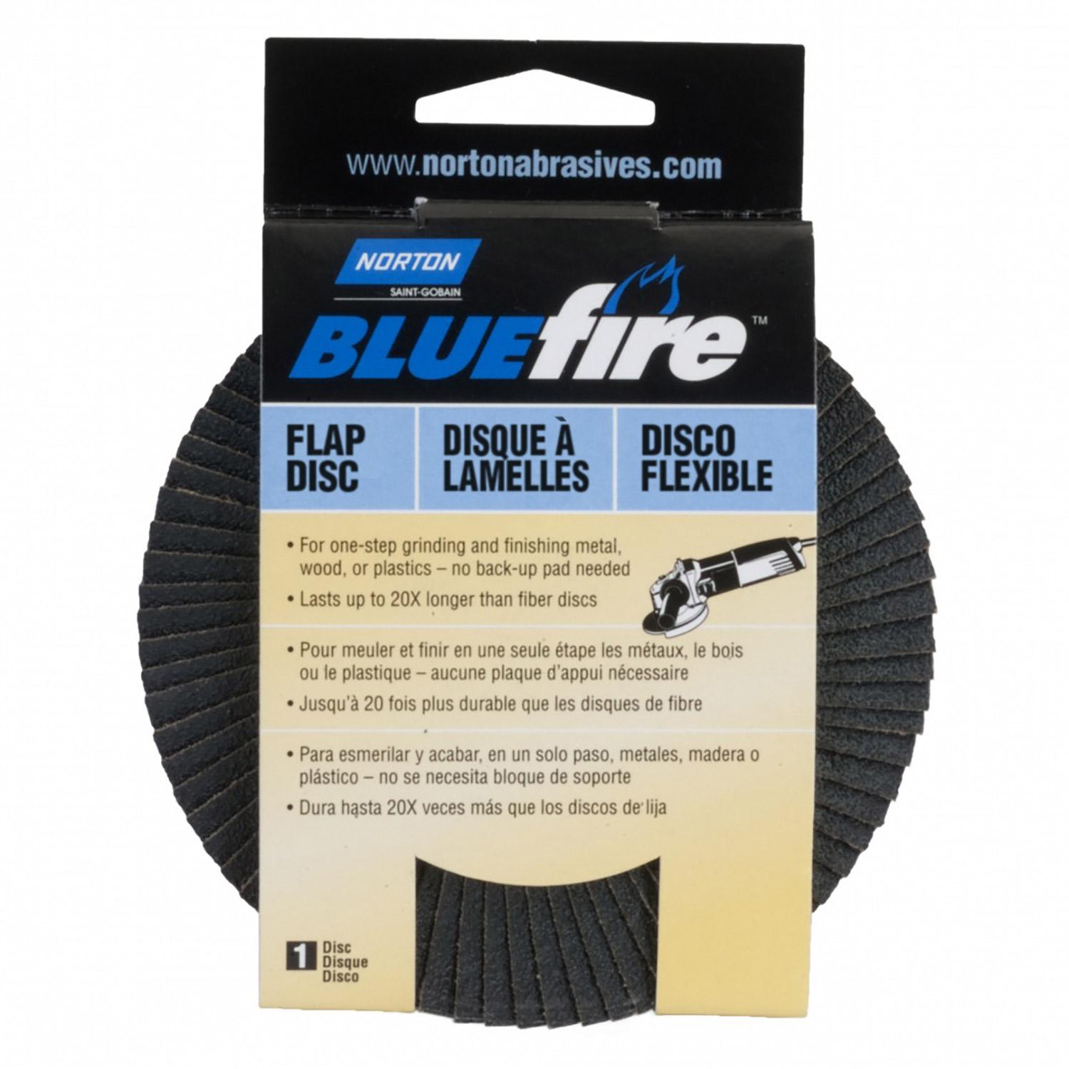 BlueFire Flap Discs 4-1/2" 60 Grit