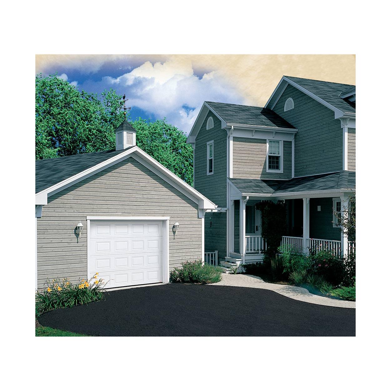 Econo 8’ x 7’ 6.6 R-Value Insulated White Garage Door
