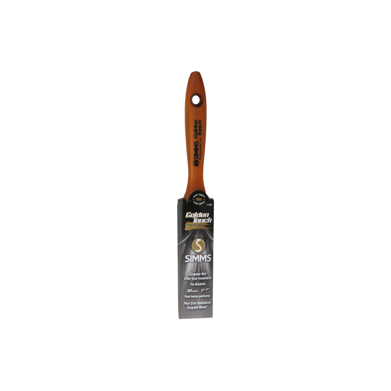 Pinceau en polyester/nylon Golden Touch 30 mm