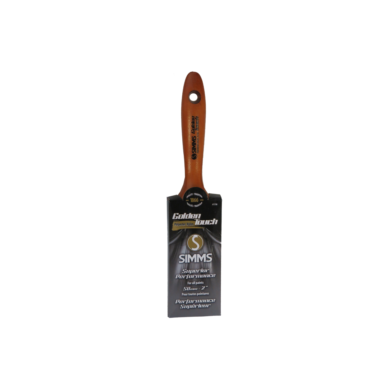 Pinceau en polyester/nylon Golden Touch 50 mm