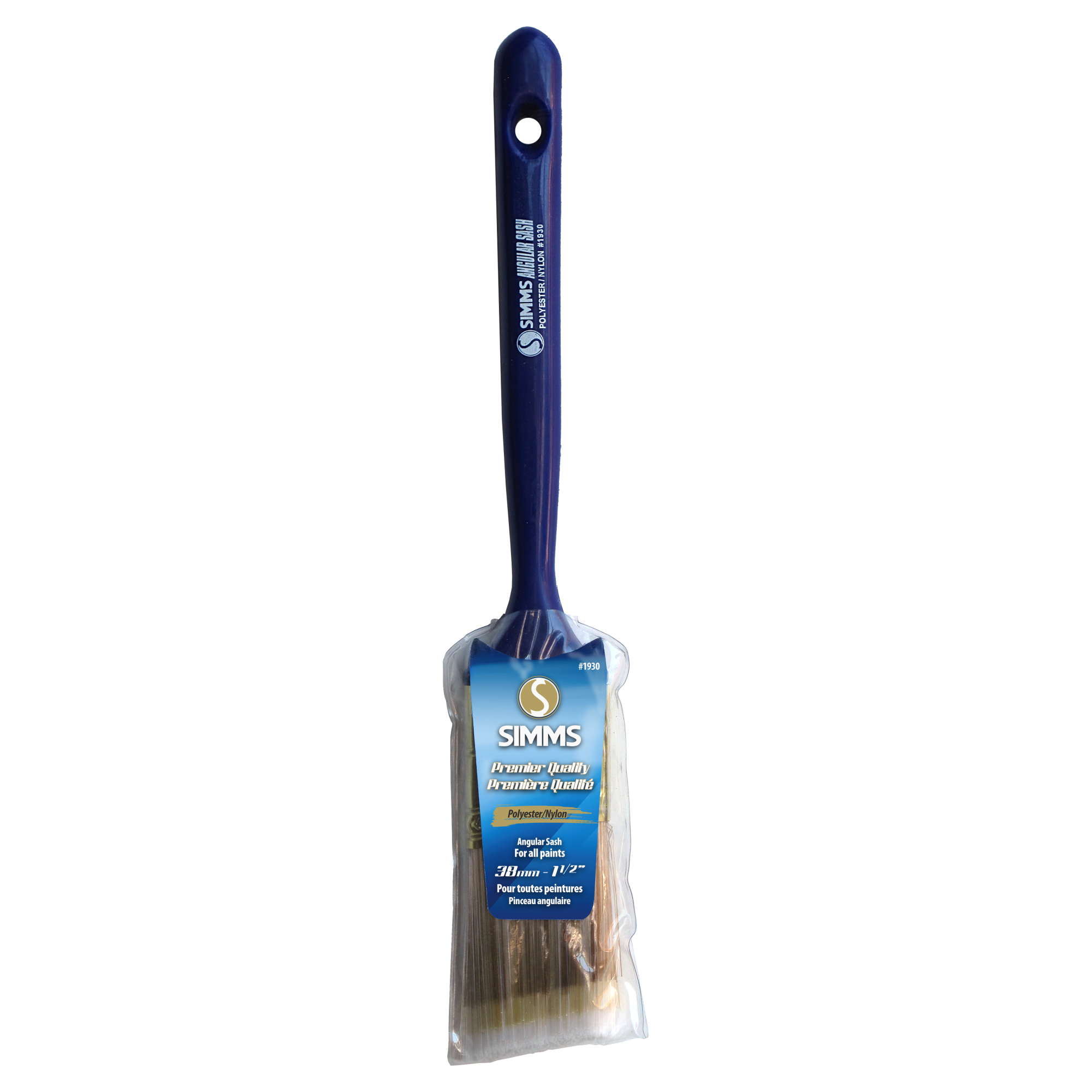 38mm Premier Poly/Nylon Angular Brush