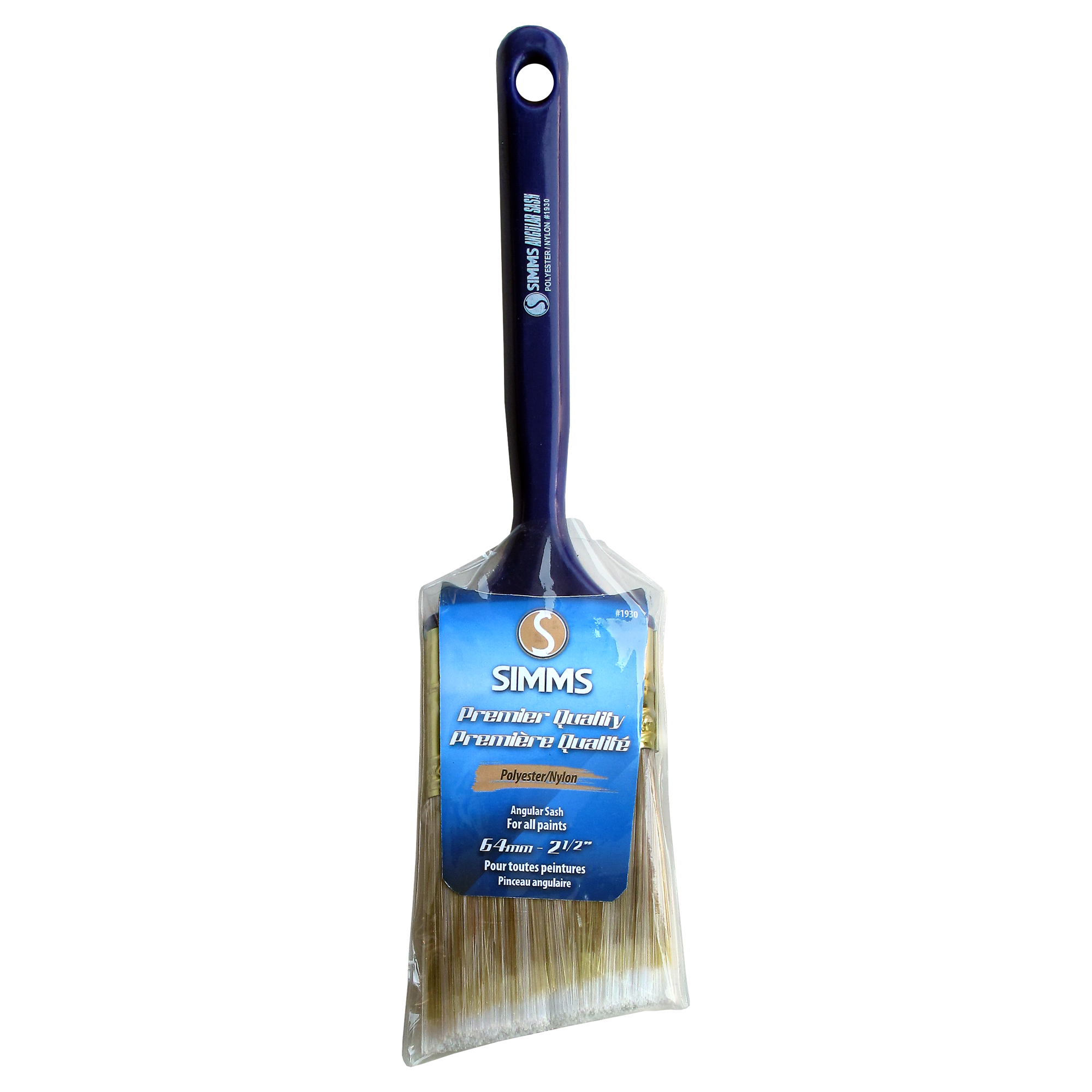 64mm Premier Poly/Nylon Angular Brush