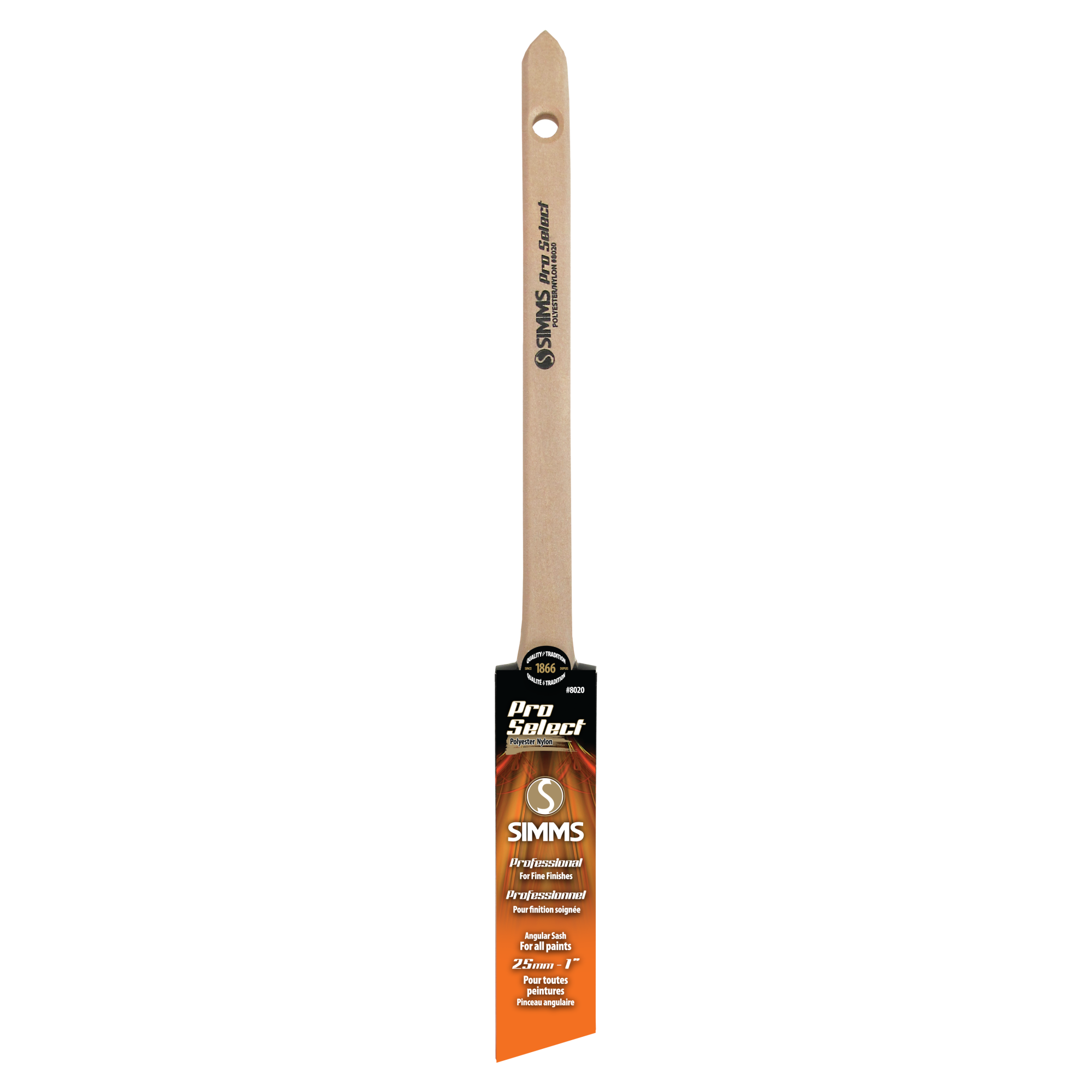 25mm Pro Select Thin Angular Sash Brush