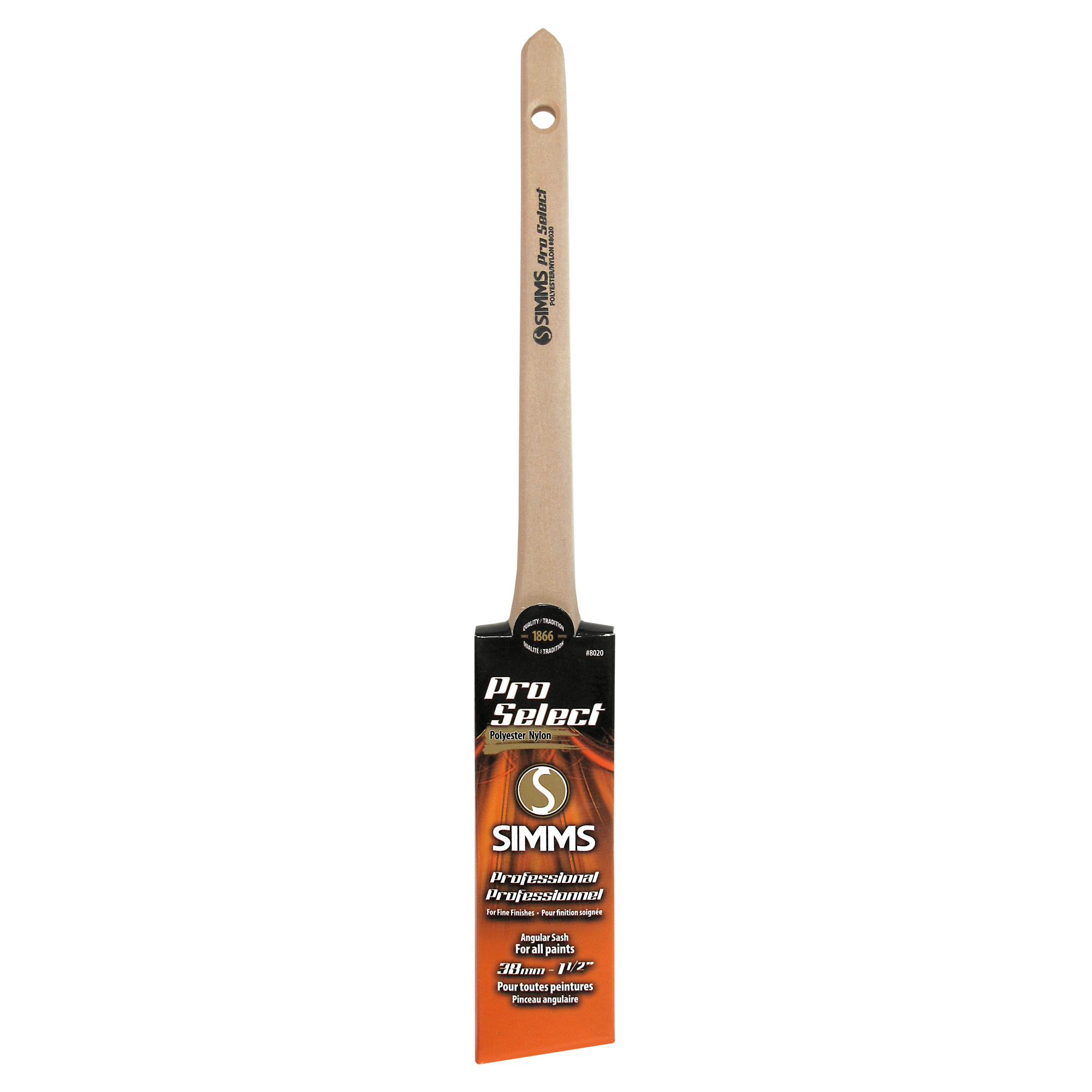 38mm Pro Select Thin Angular Sash Brush
