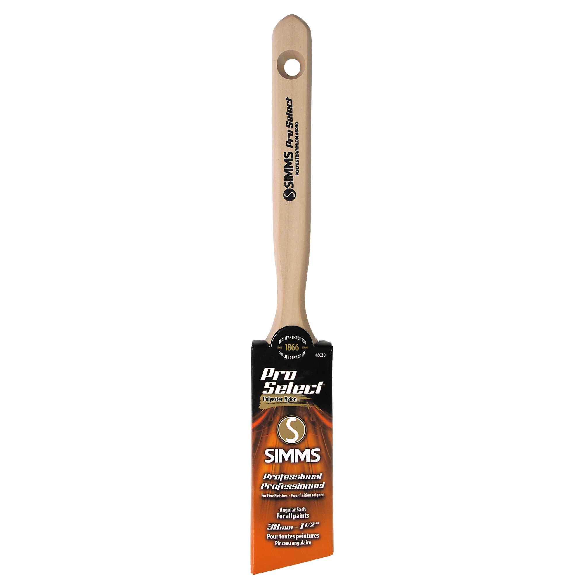 Pinceau angulaire à châssis Pro Select 38 mm
