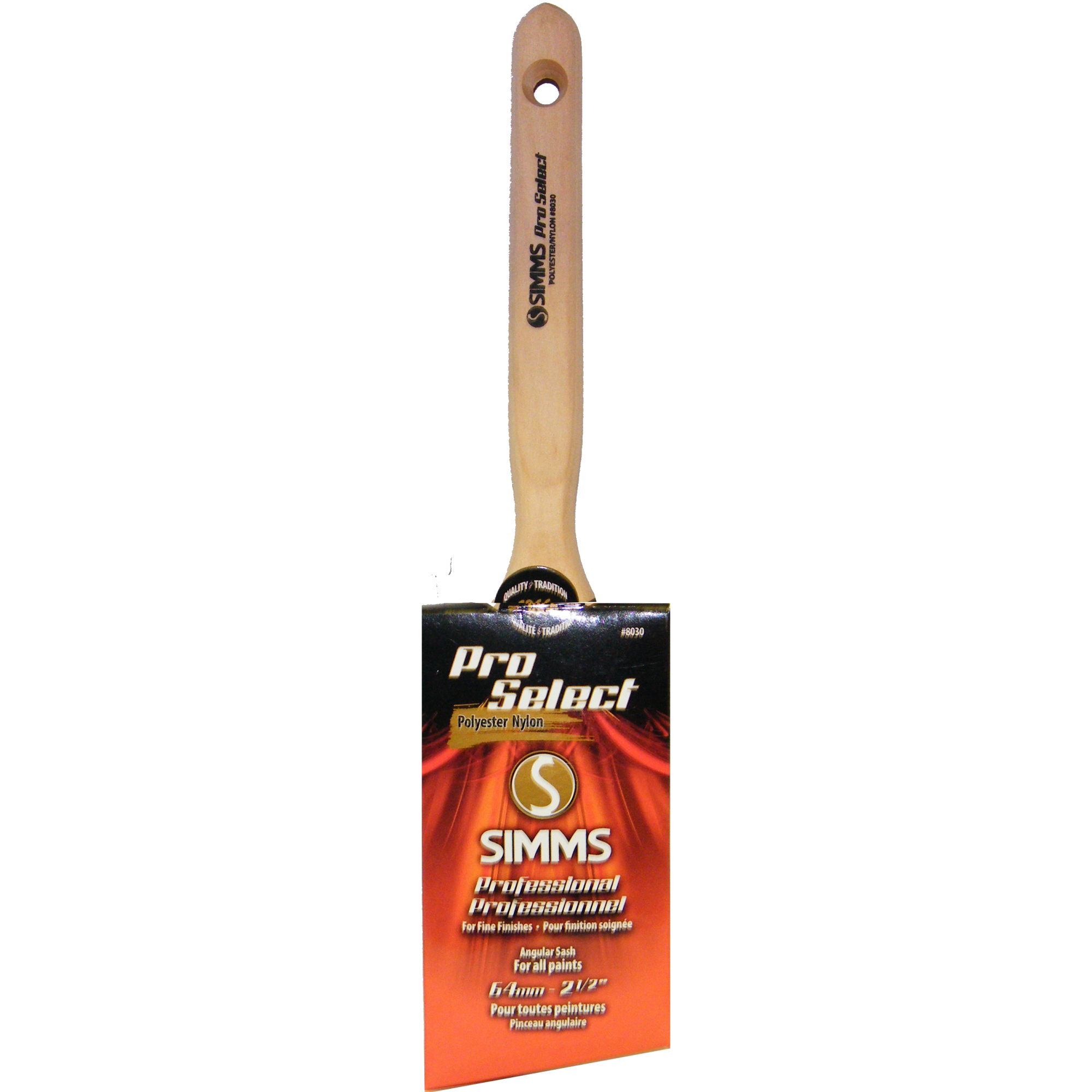 64mm Pro Select Angular Sash Brush