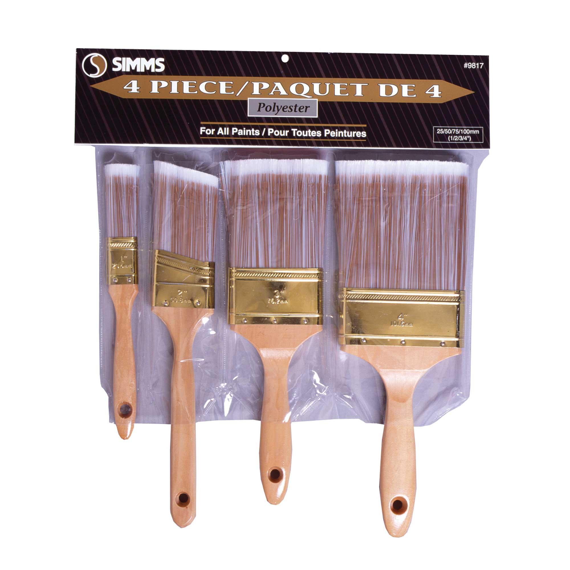 4 Piece Brush Set