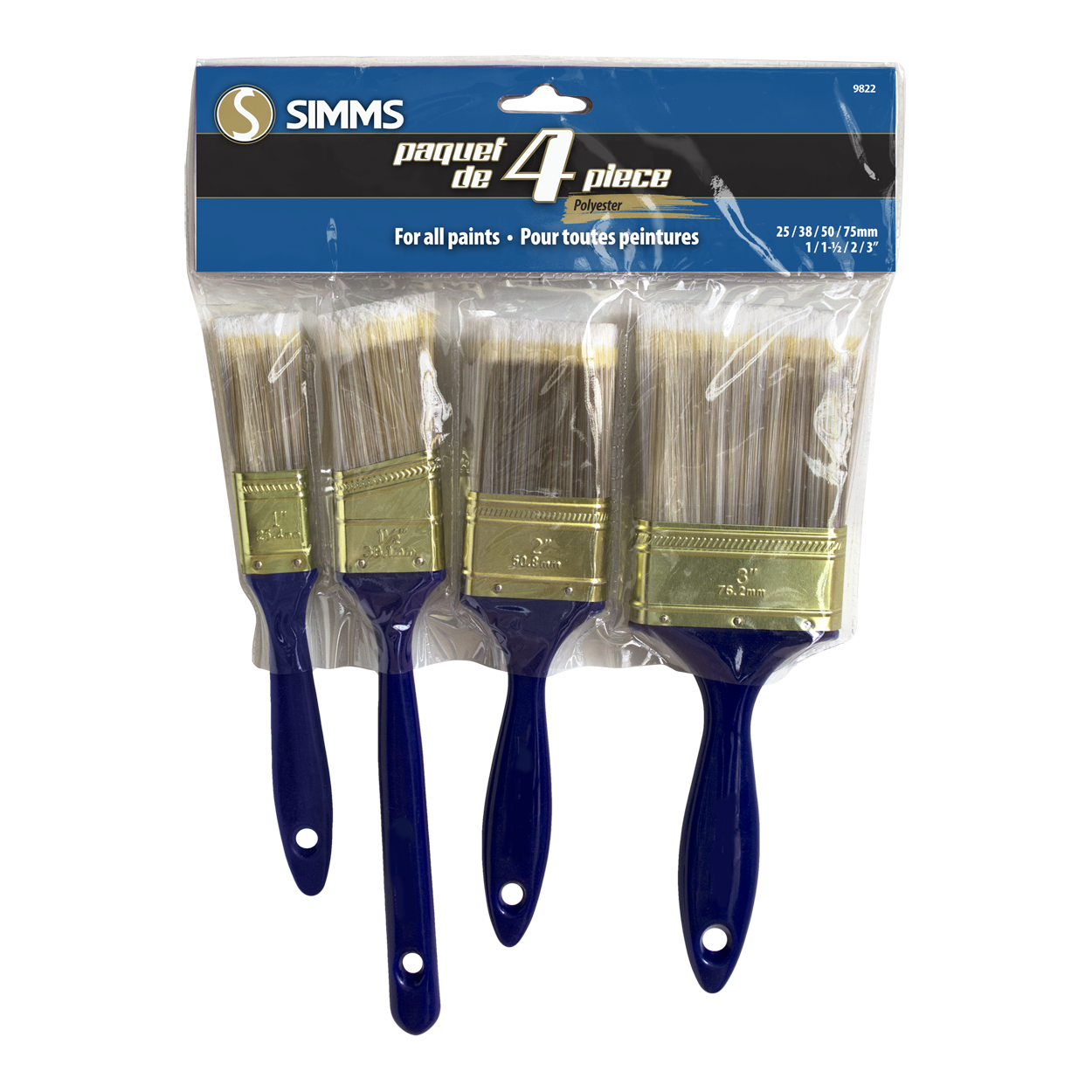 4 Piece Brush Set
