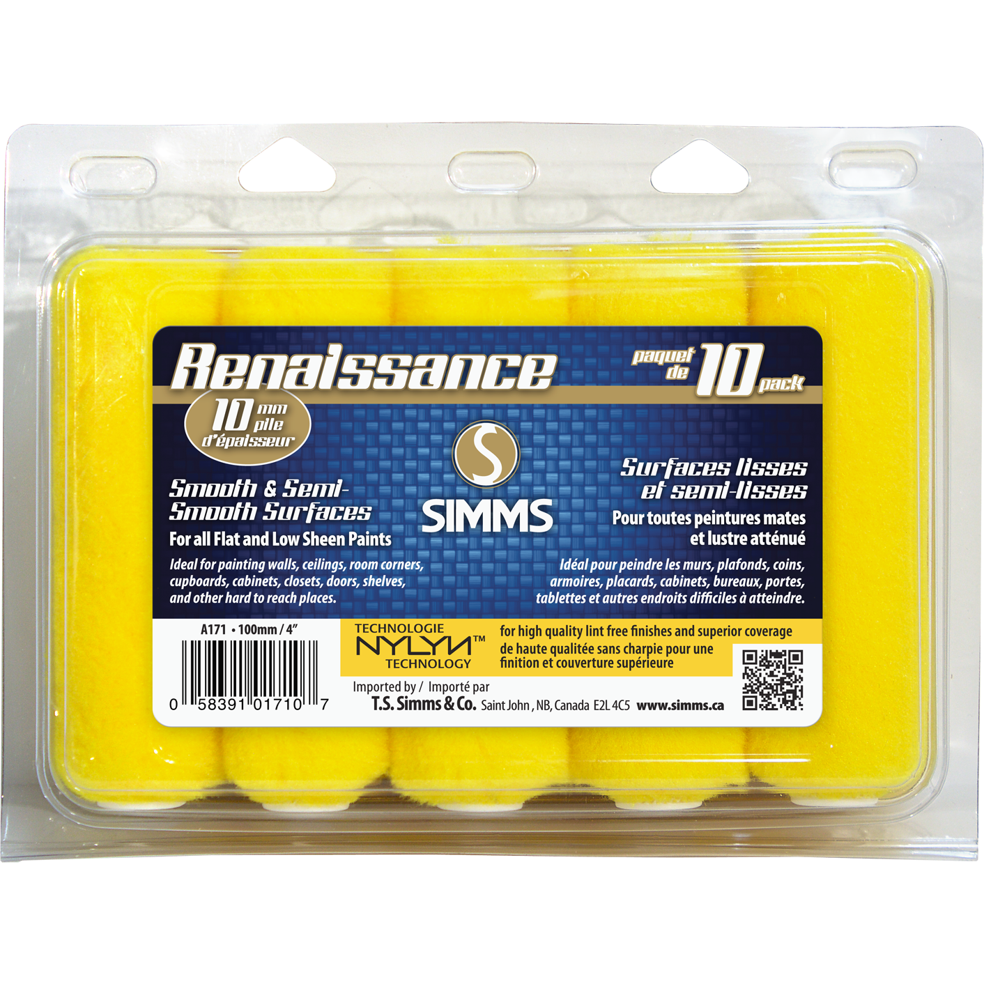 Renaissance Roller-10/Pack