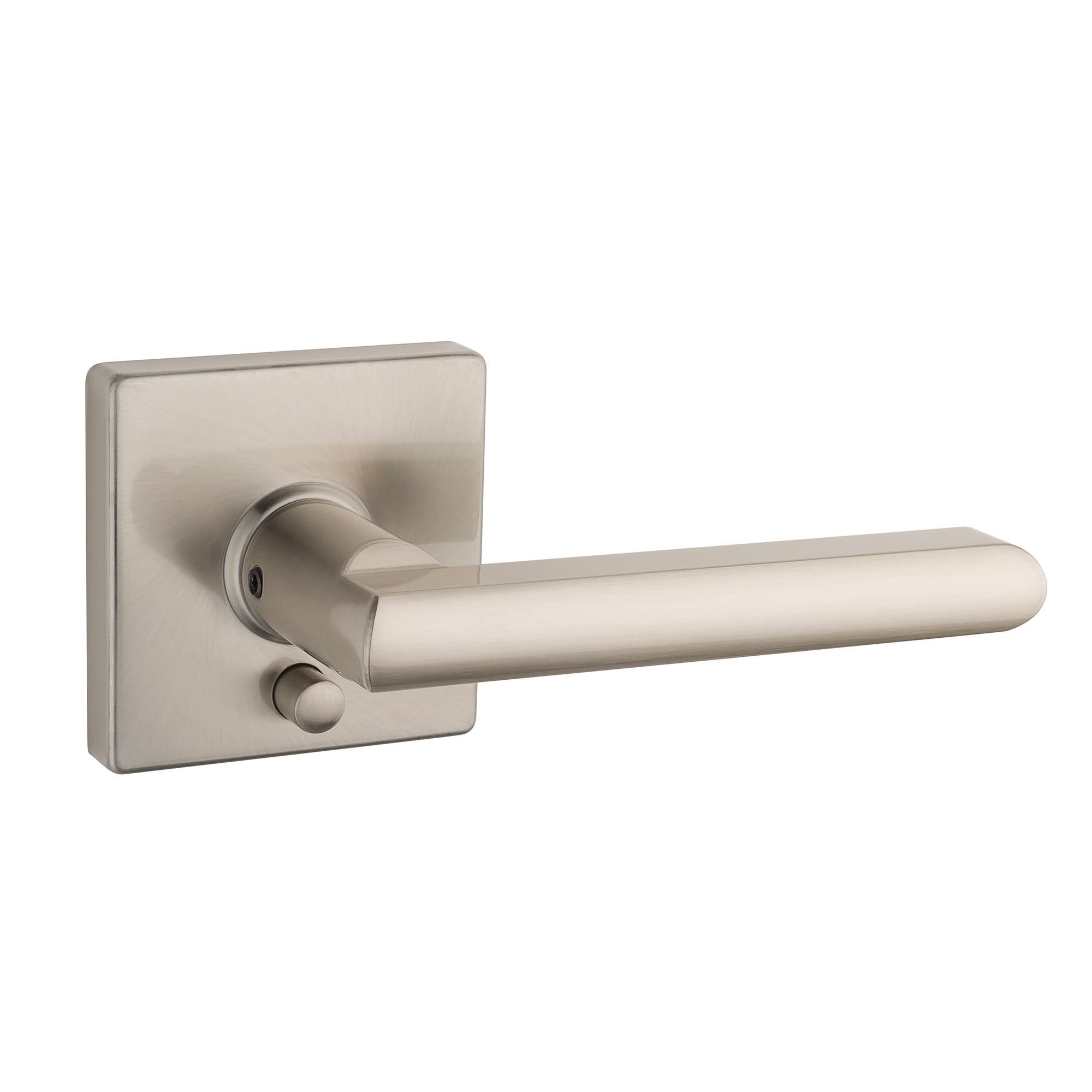 Vega Privacy Lever Satin Nickel