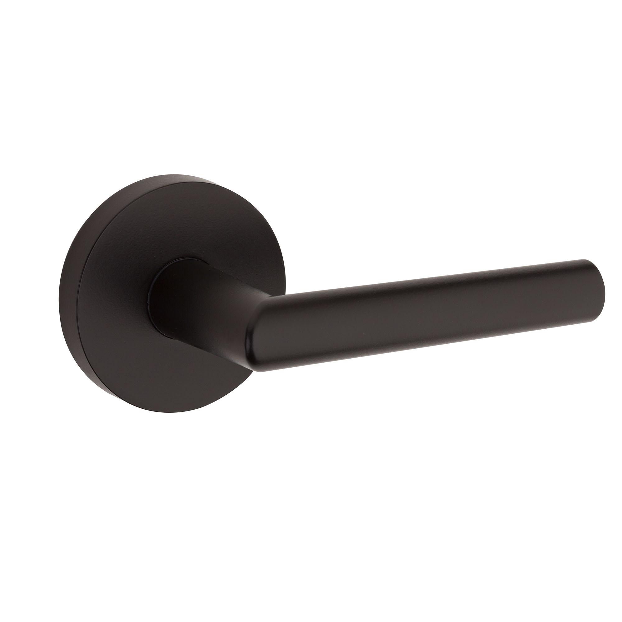 Milan Passage Lever Iron Black