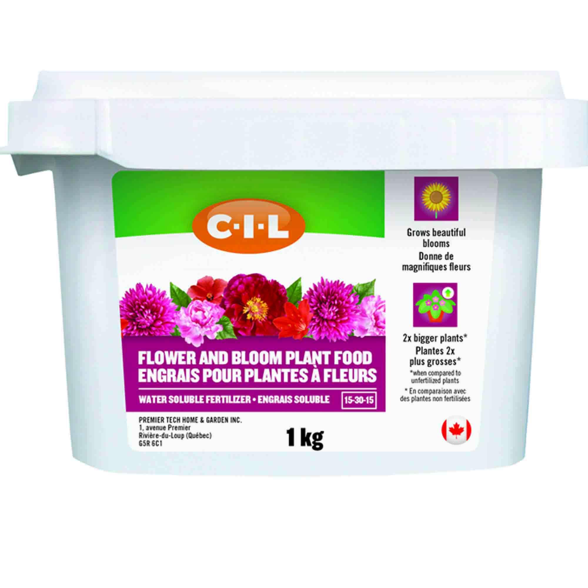 C-I-L Flowers and Bloom Plant Food 15-30-15 1 kg