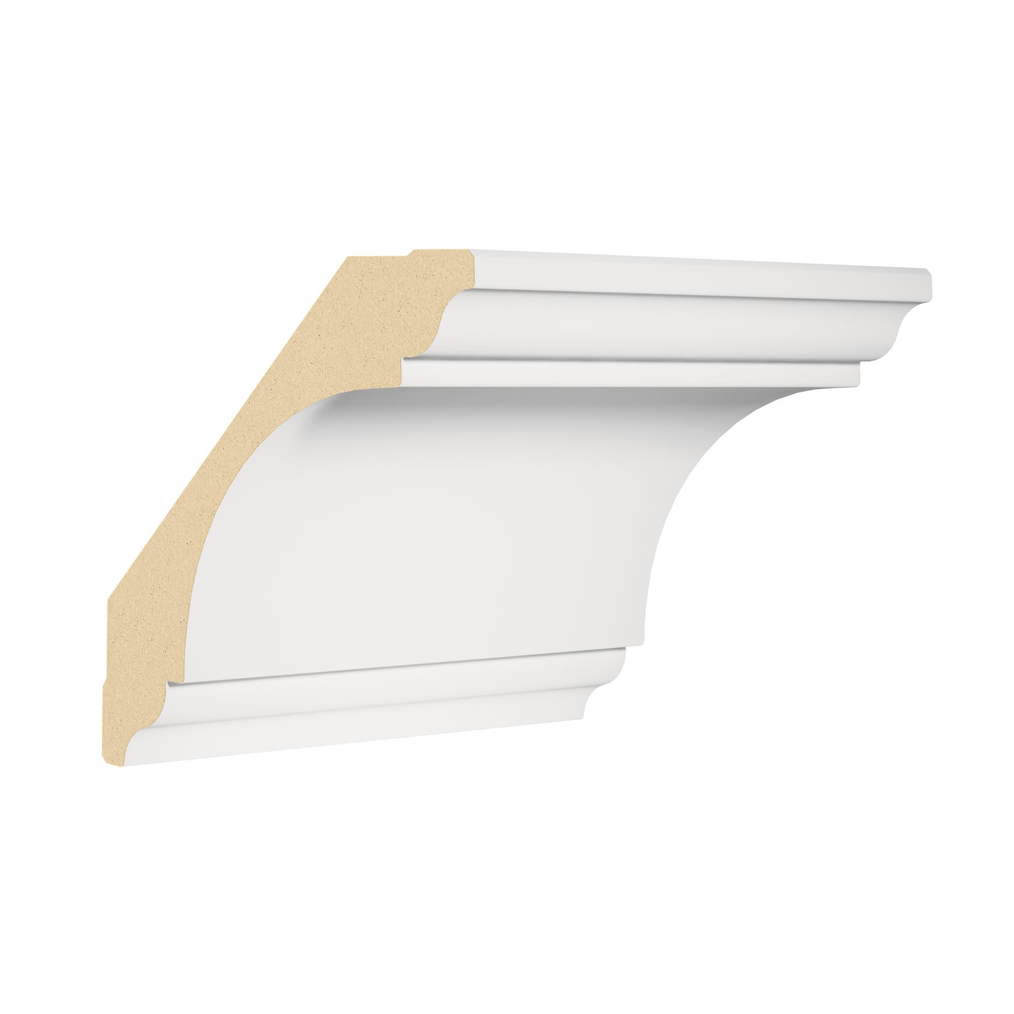 Moulure couronnée en FDM 1 3/16 x 6 15/16 x 16 po