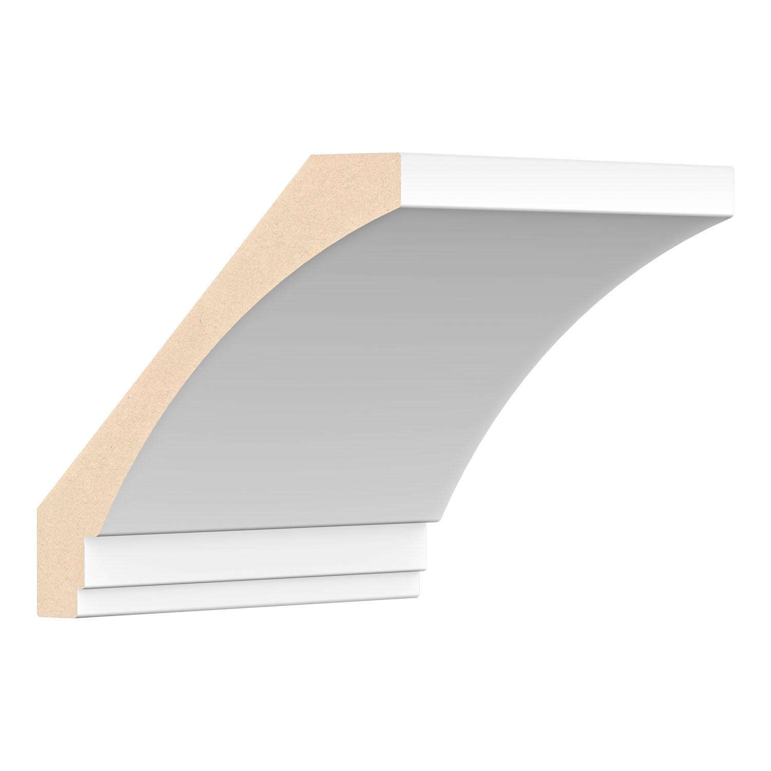 Moulure couronnée en FDM West End 1 3/16 x 6 3/4 po