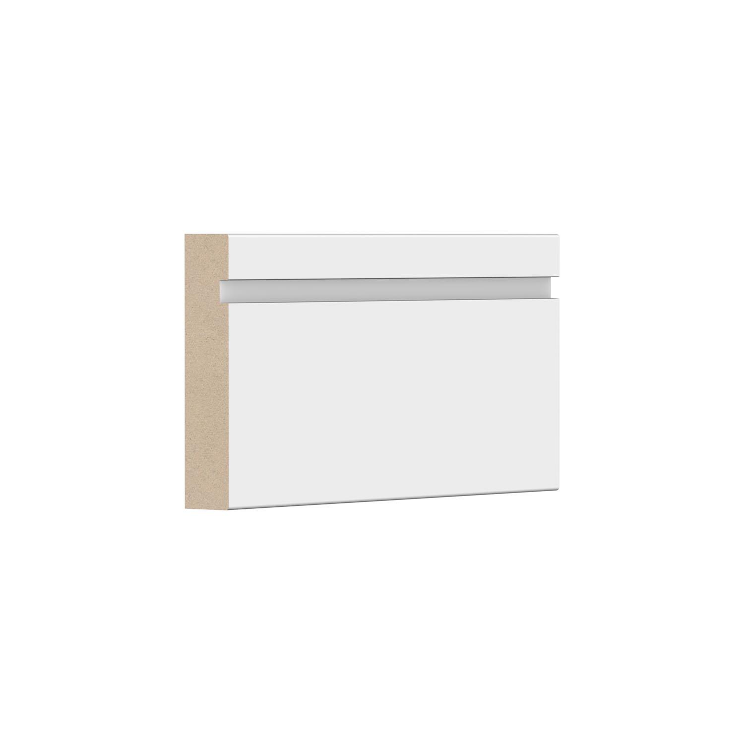 Moulure de chambranle en FDM West End Not 5/8 x 3 x 8 po