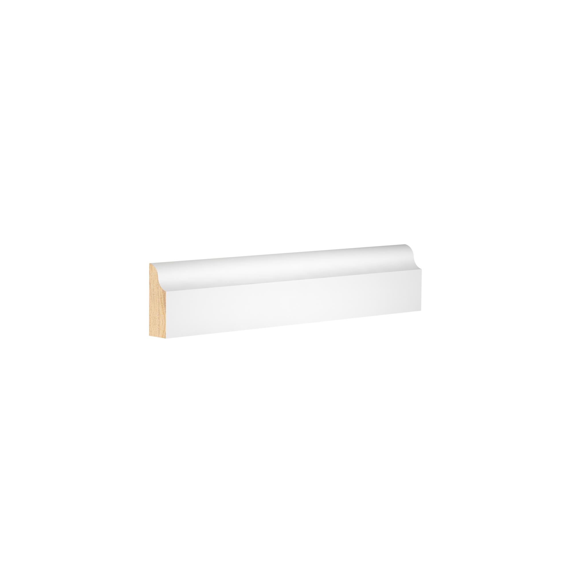 Moulure de butoir colonial apprêté 3/8 x 1 3/16 po