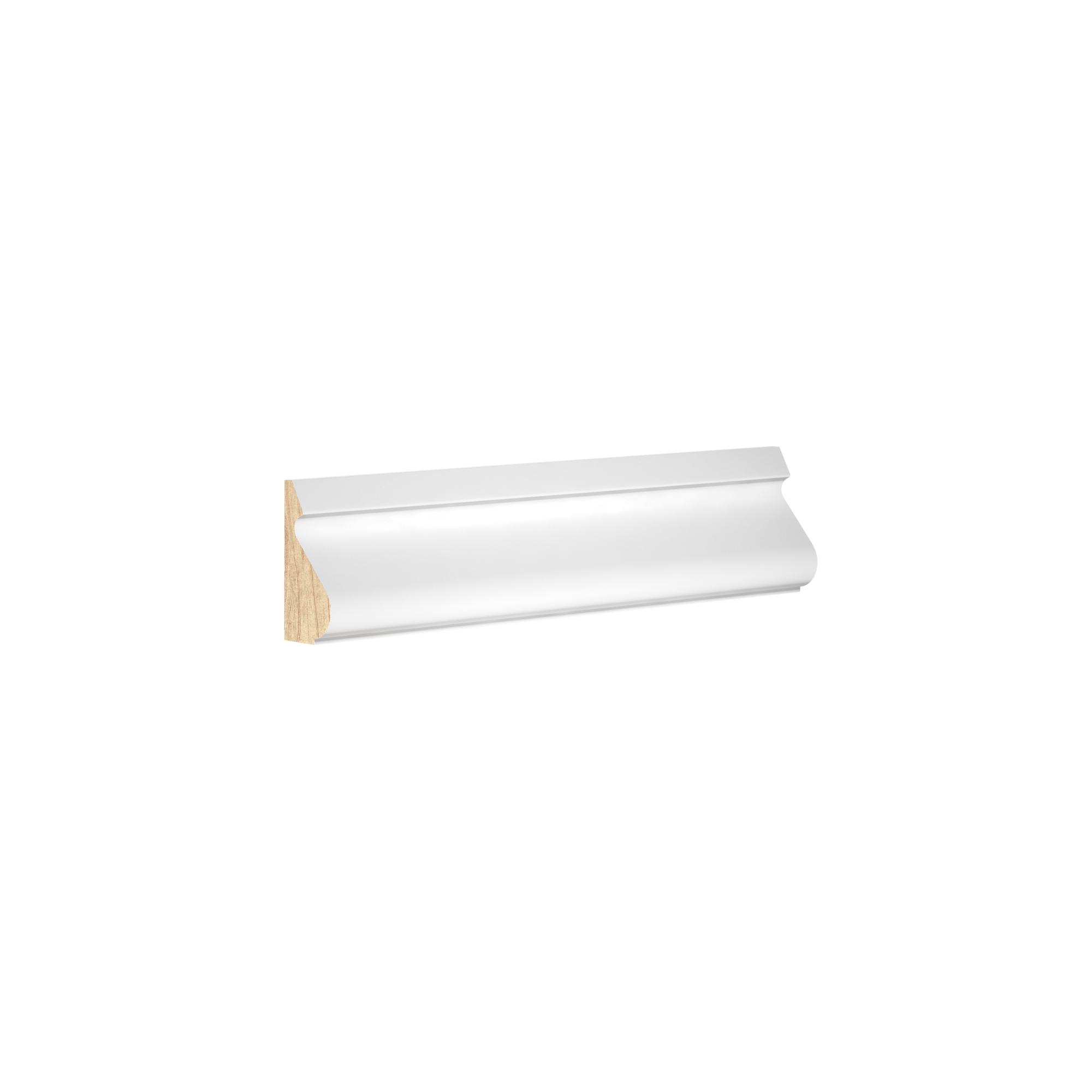Moulure à panneau apprêtée 5/8 x 1 3/8 x 8 po