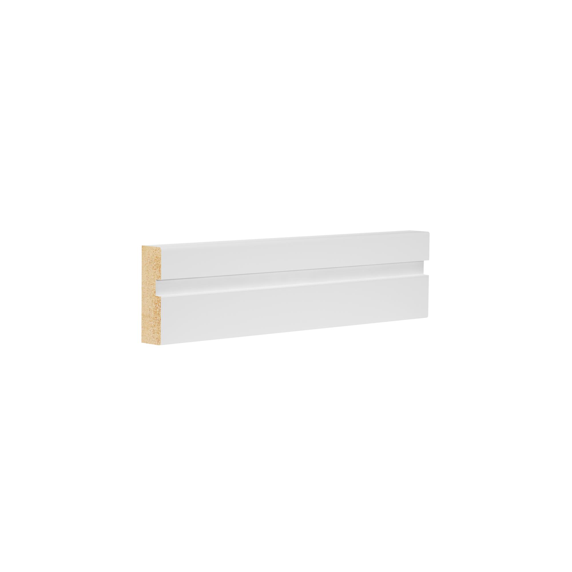 Moulure de panneau en peuplier apprêtée 15/32 x 1 1/2 po