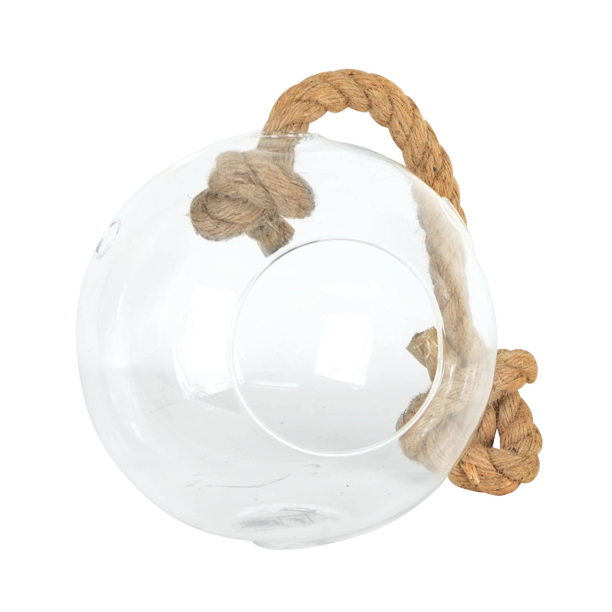 Hanging Glass Small Sphere 5 x 5"