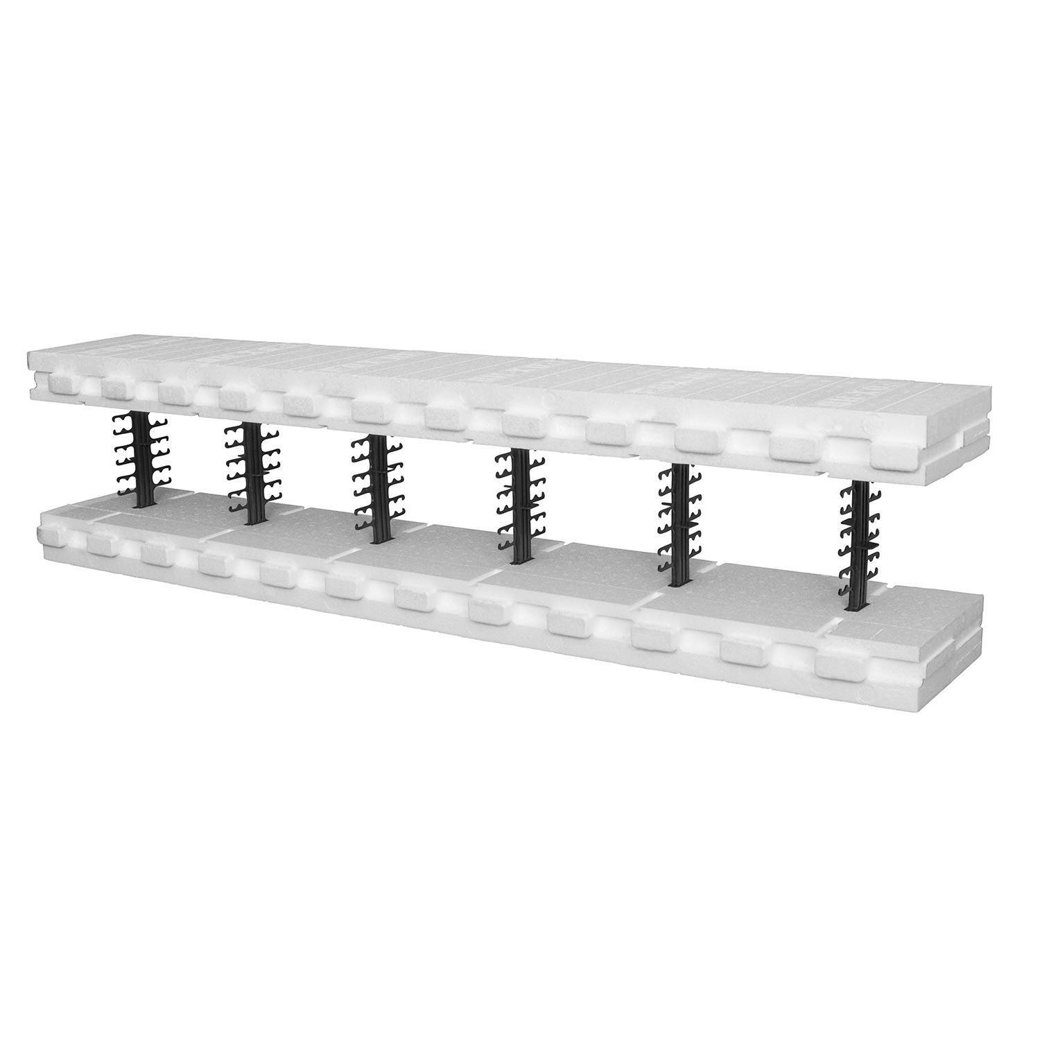 Demi-bloc droit 6 po