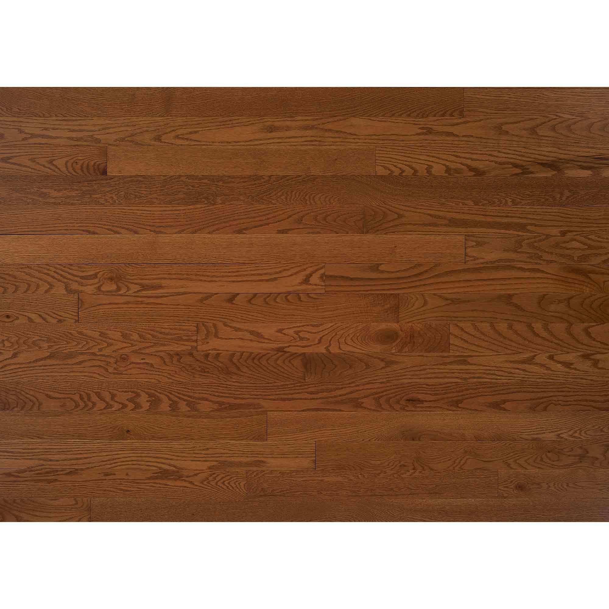 Solid Red Oak 3.25'' Natural Grade, Gunstock Stain